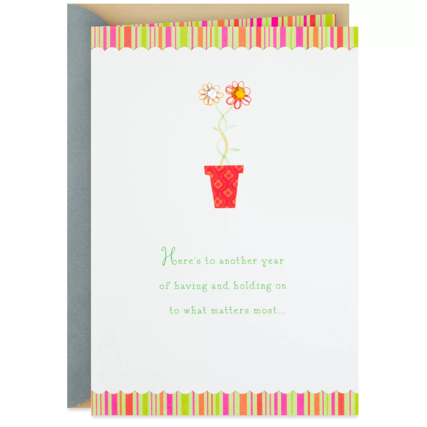 Anniversary>Hallmark Another Year Of What Matters Most Anniversary Card