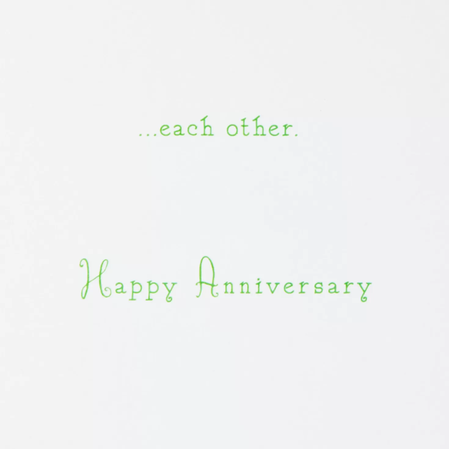 Anniversary>Hallmark Another Year Of What Matters Most Anniversary Card