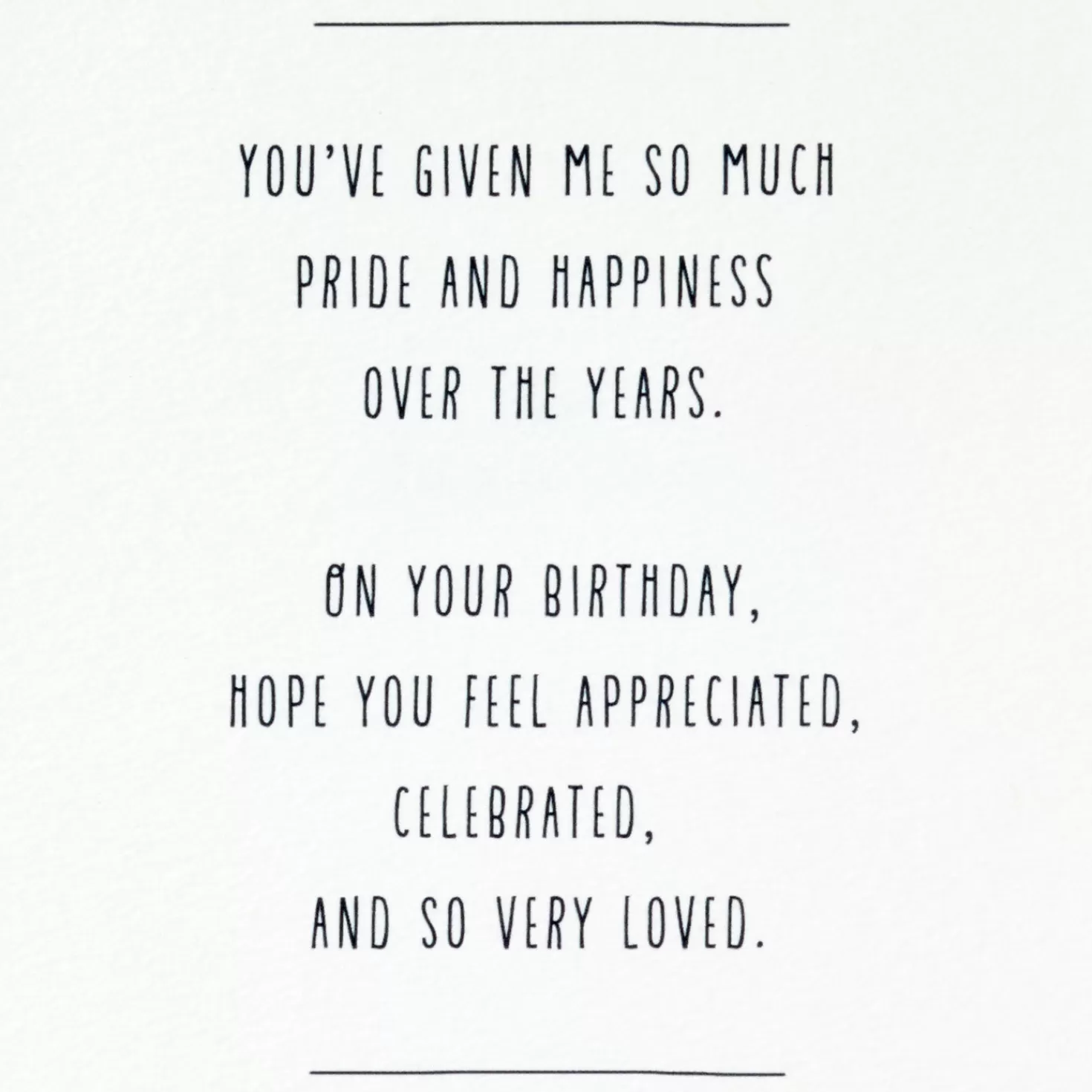 Birthday>Hallmark Appreciated, Celebrated And Loved Birthday Card For Nephew