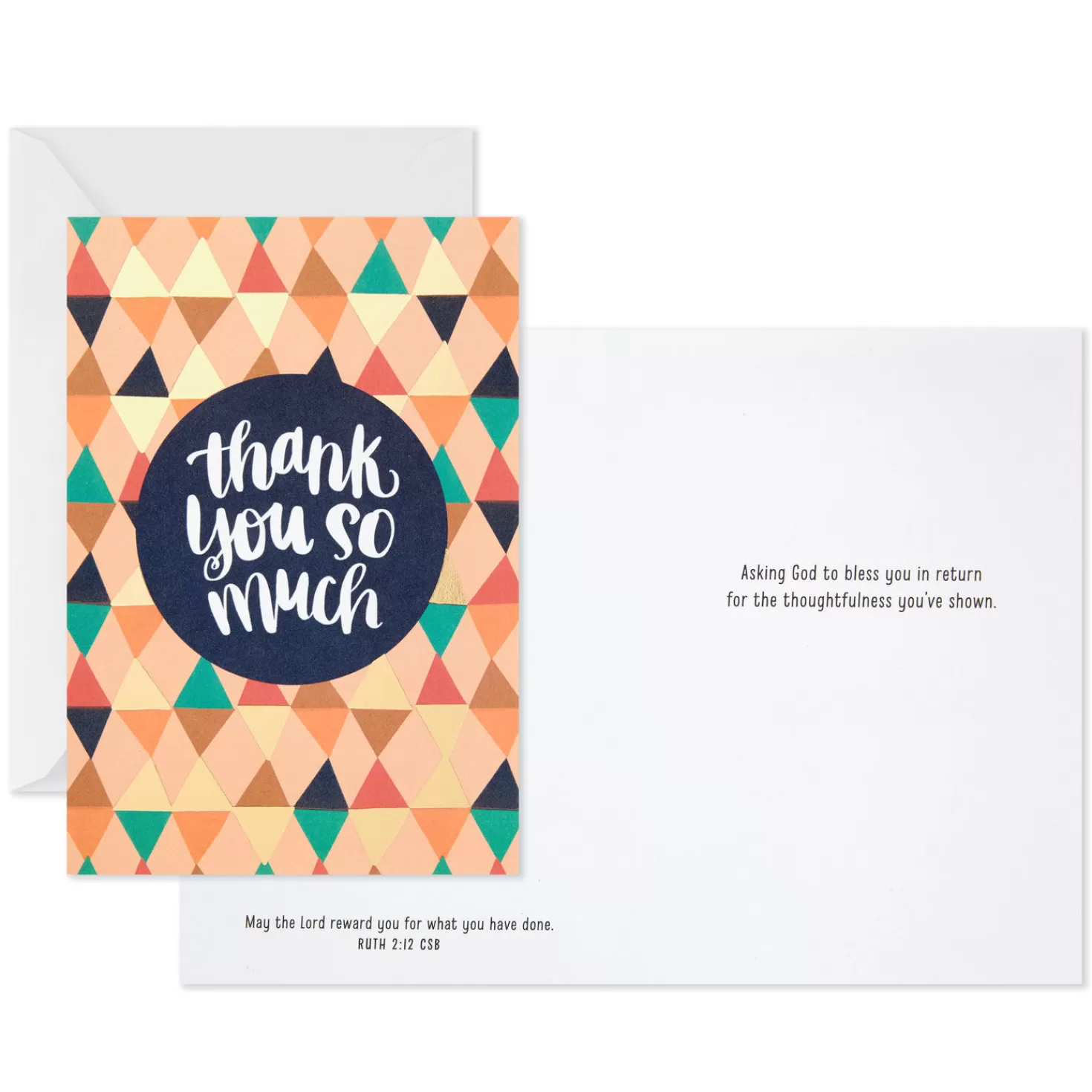 New Asking God To Bless You Religious Thank-You Cards, Pack Of 10 Thank You