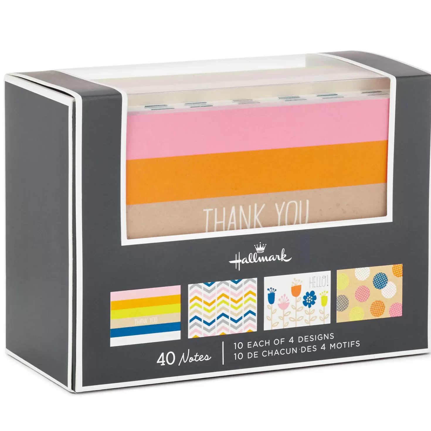 Best Assorted Kraft Blank Note Cards And Thank-You Notes, Box Of 40 Thank You