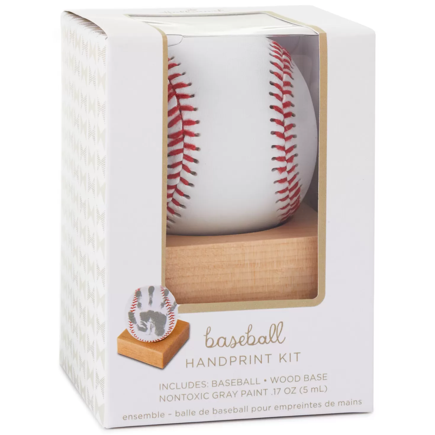 Baby>Hallmark Baseball Handprint Kit