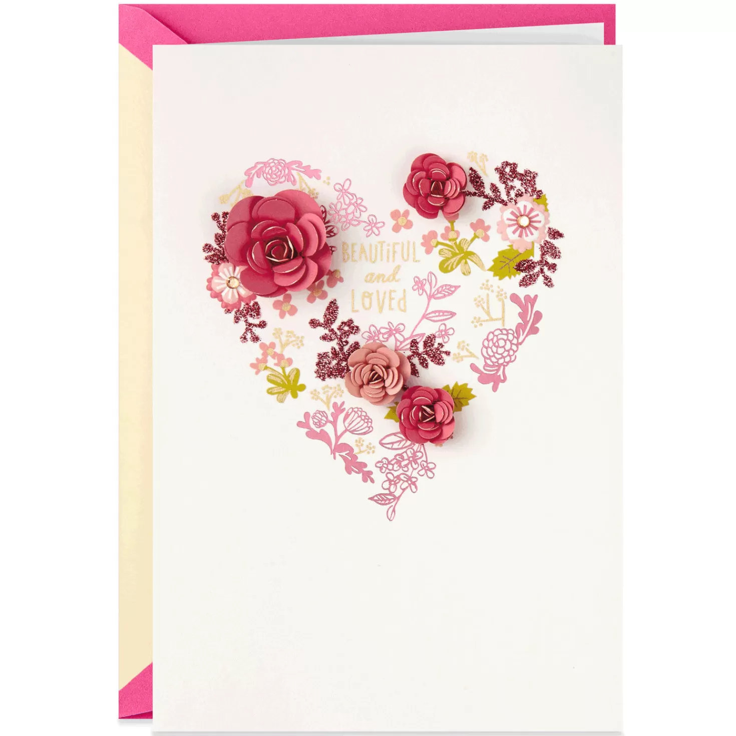 Birthday>Hallmark Beautiful And Loved Birthday Card For Daughter
