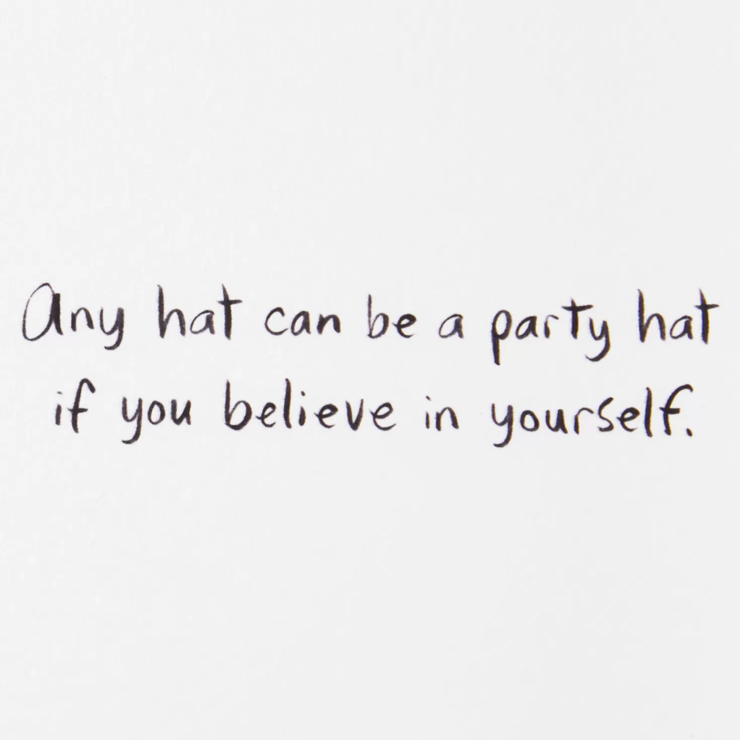 Birthday>Hallmark Believe In Yourself Cat In Pineapple Hat Birthday Card