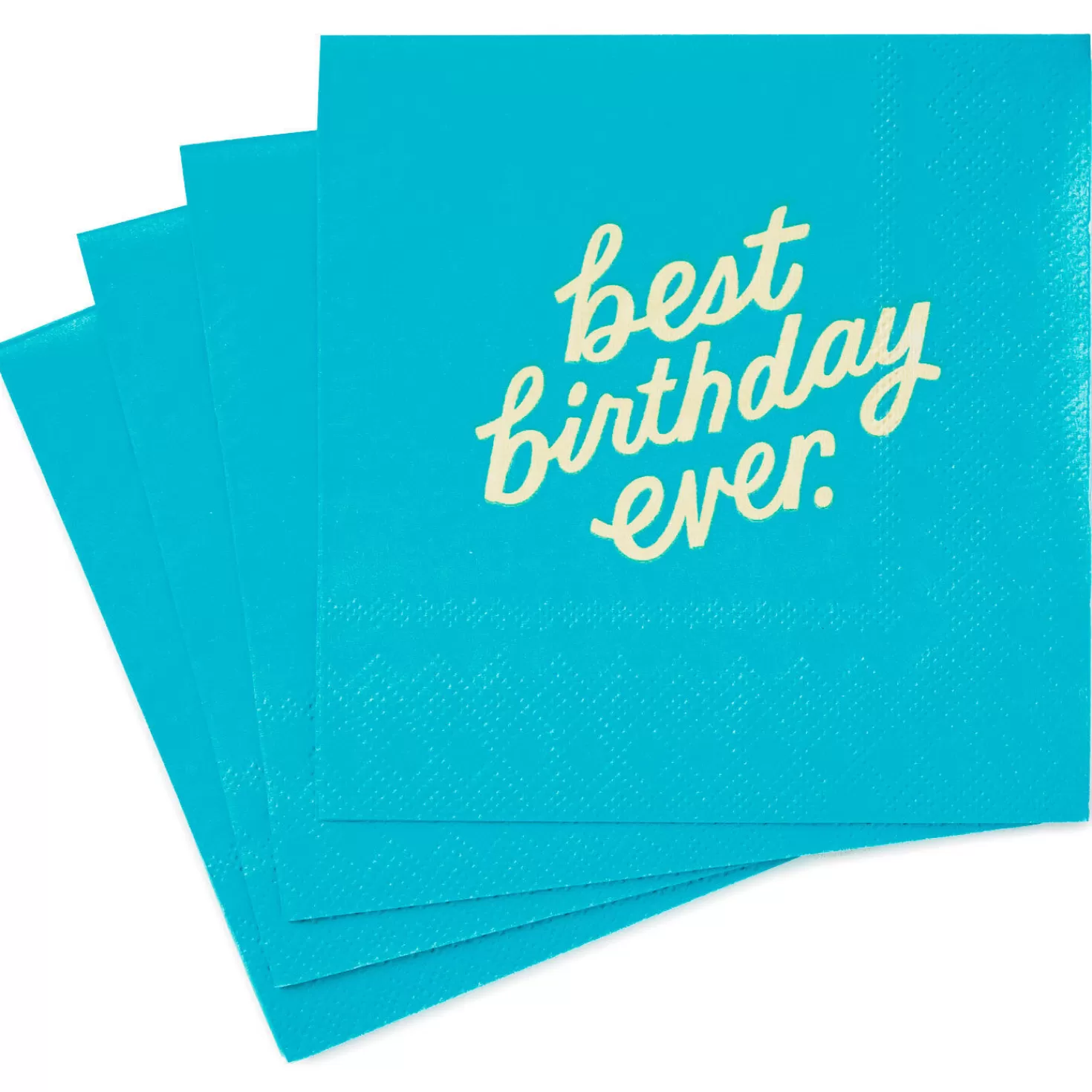 Birthday>Hallmark Best Birthday Ever Cocktail Napkins, Pack Of 20