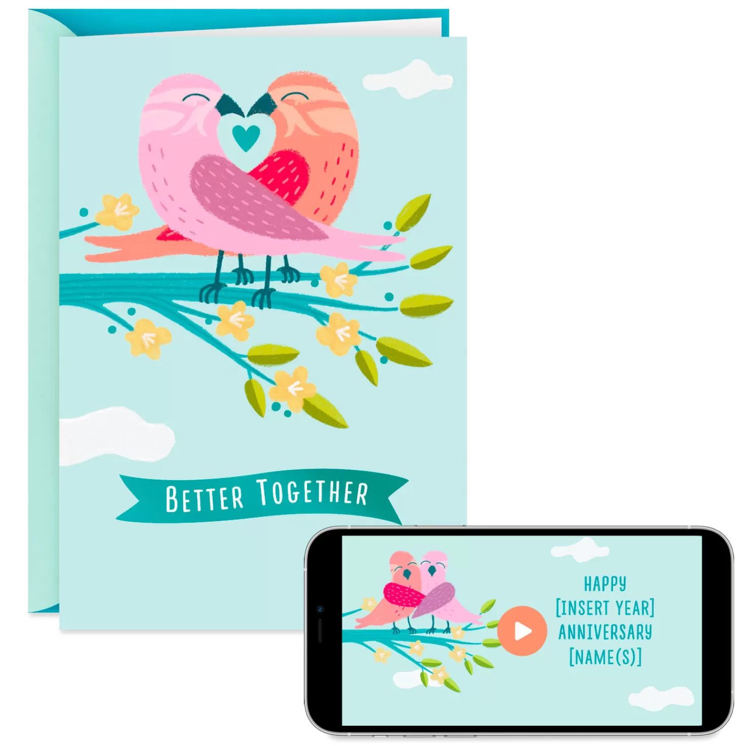 Anniversary>Hallmark Better Together Video Greeting Anniversary Card