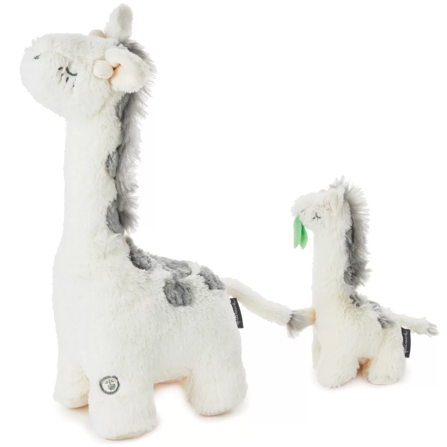 Baby>Hallmark Big And Little Giraffe Singing Stuffed Animals With Motion, 13"