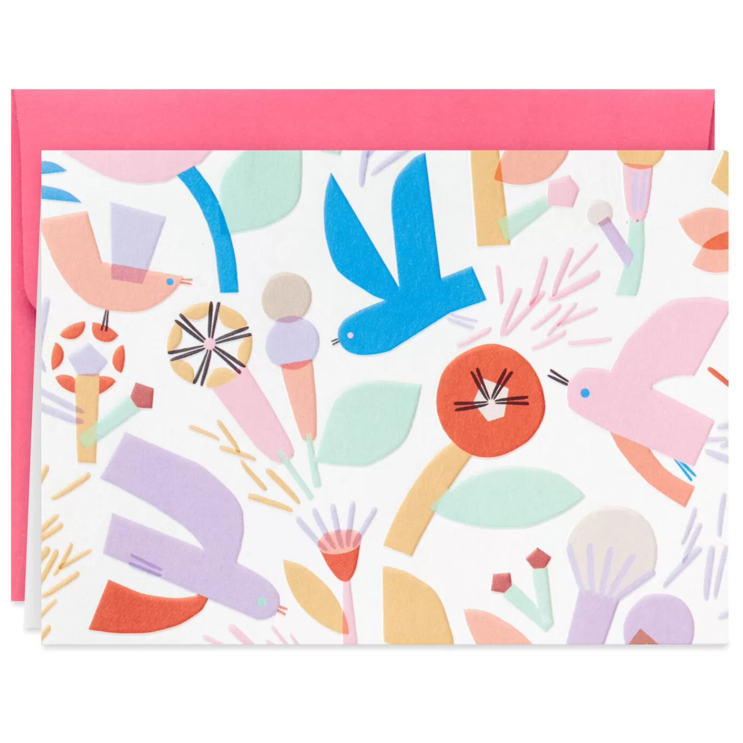 Best Birds And Blooms Boxed Blank Note Cards Multipack, Pack Of 10 Thank You