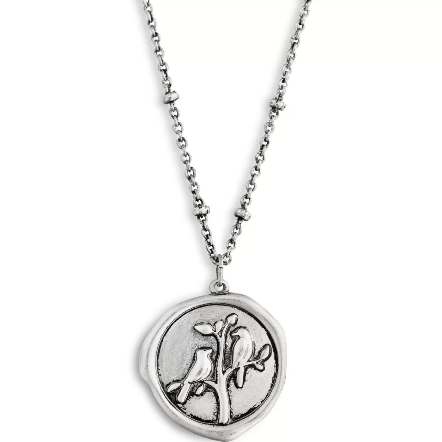Discount Birds Charm Dear You Sister Necklace, 17.5" Thank You