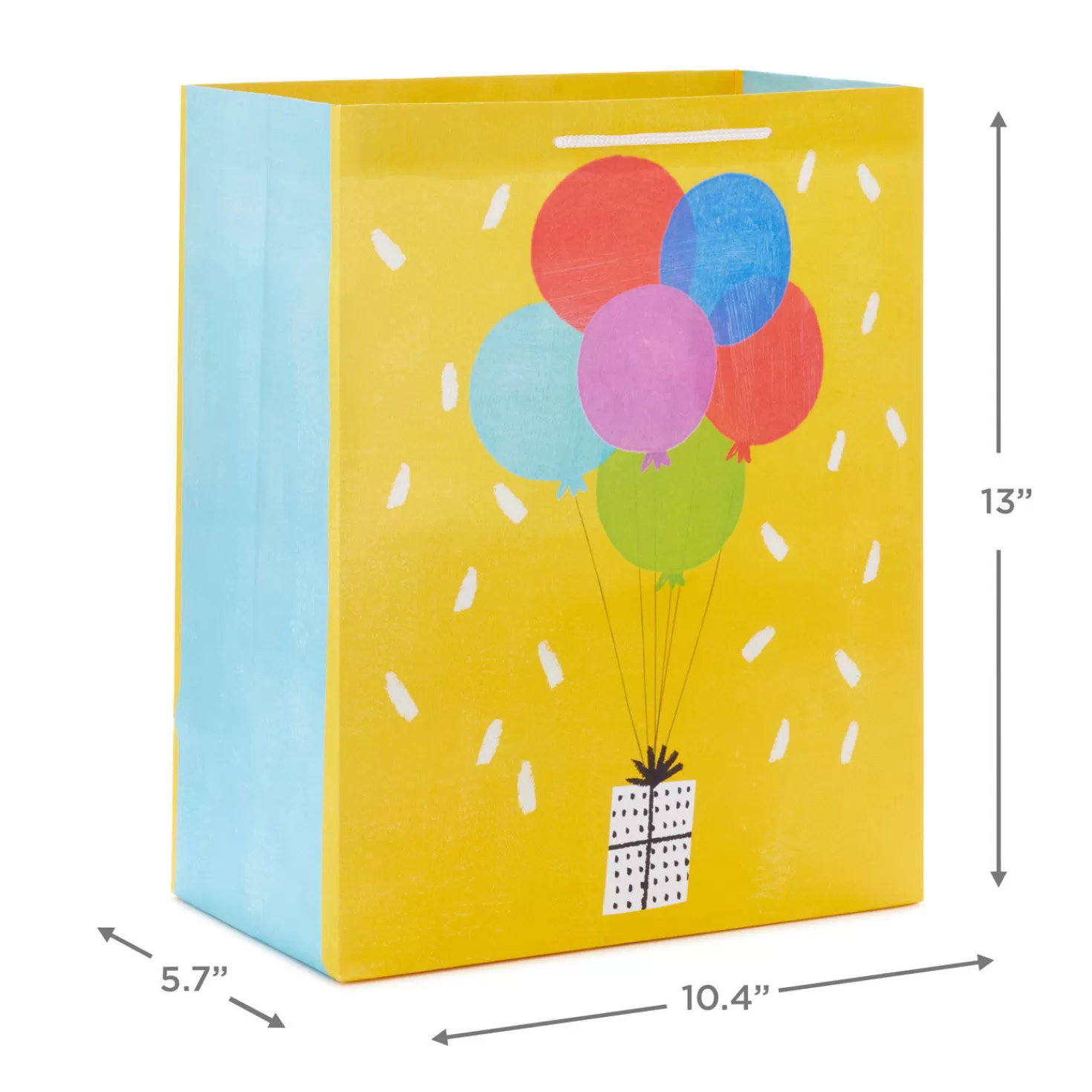 Birthday>Hallmark Birthday Rainbow 8-Pack Gift Bags, Assorted Sizes And Designs