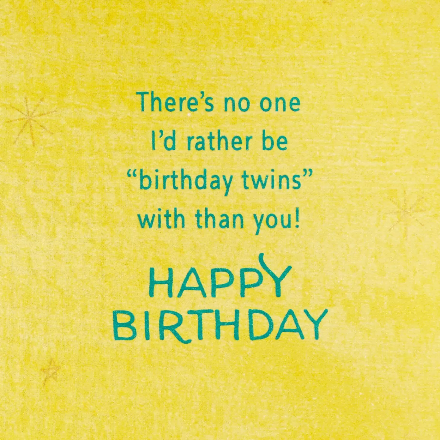 Birthday>Hallmark Birthday Twins Rainbow Shared Birthday Card
