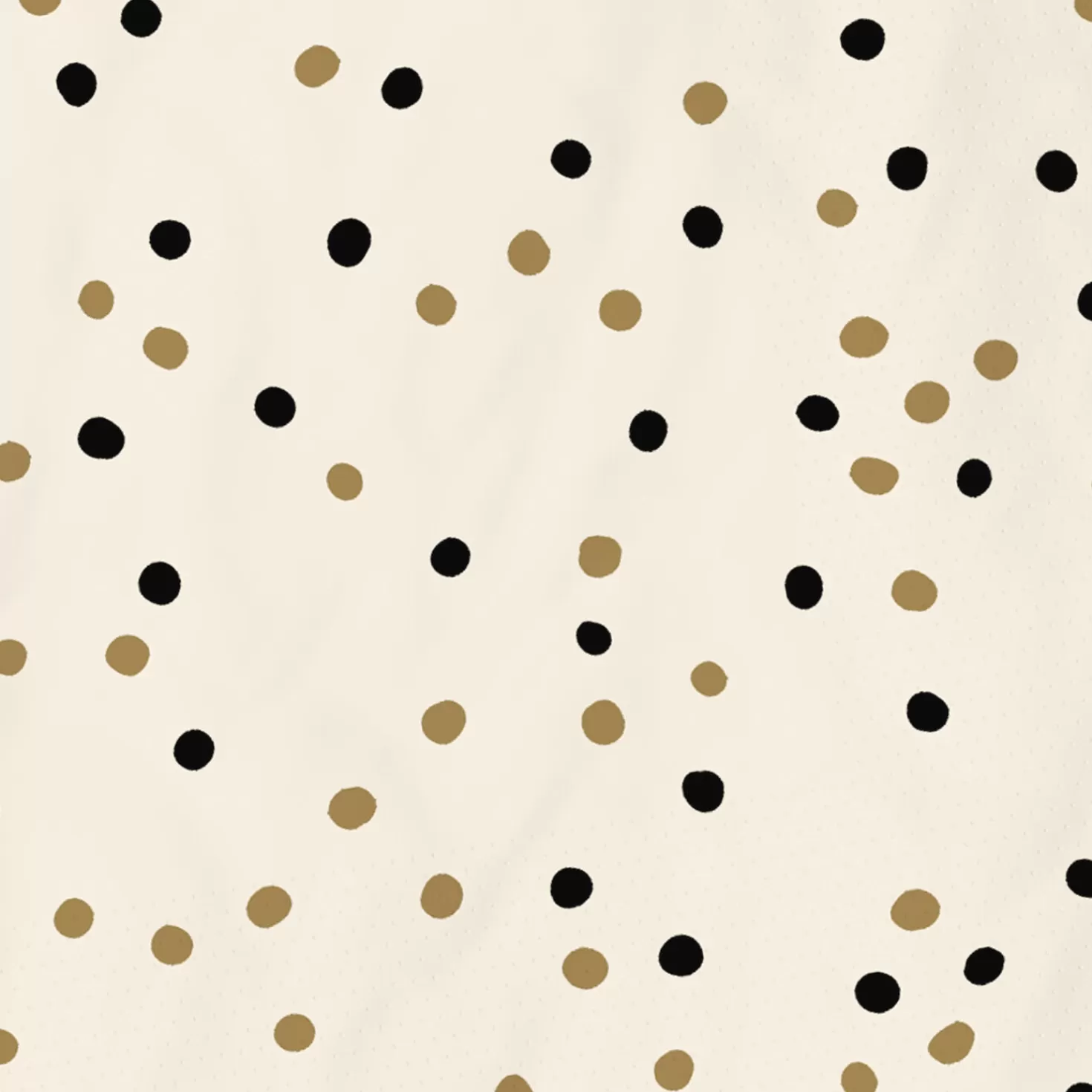 Flash Sale Black And Gold Confetti Dot Cocktail Napkins, Set Of 16 Wedding