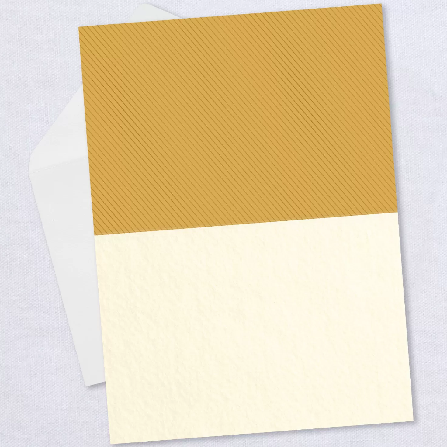 Sale Black And Gold Letters Folded Thank-You Photo Card Thank You