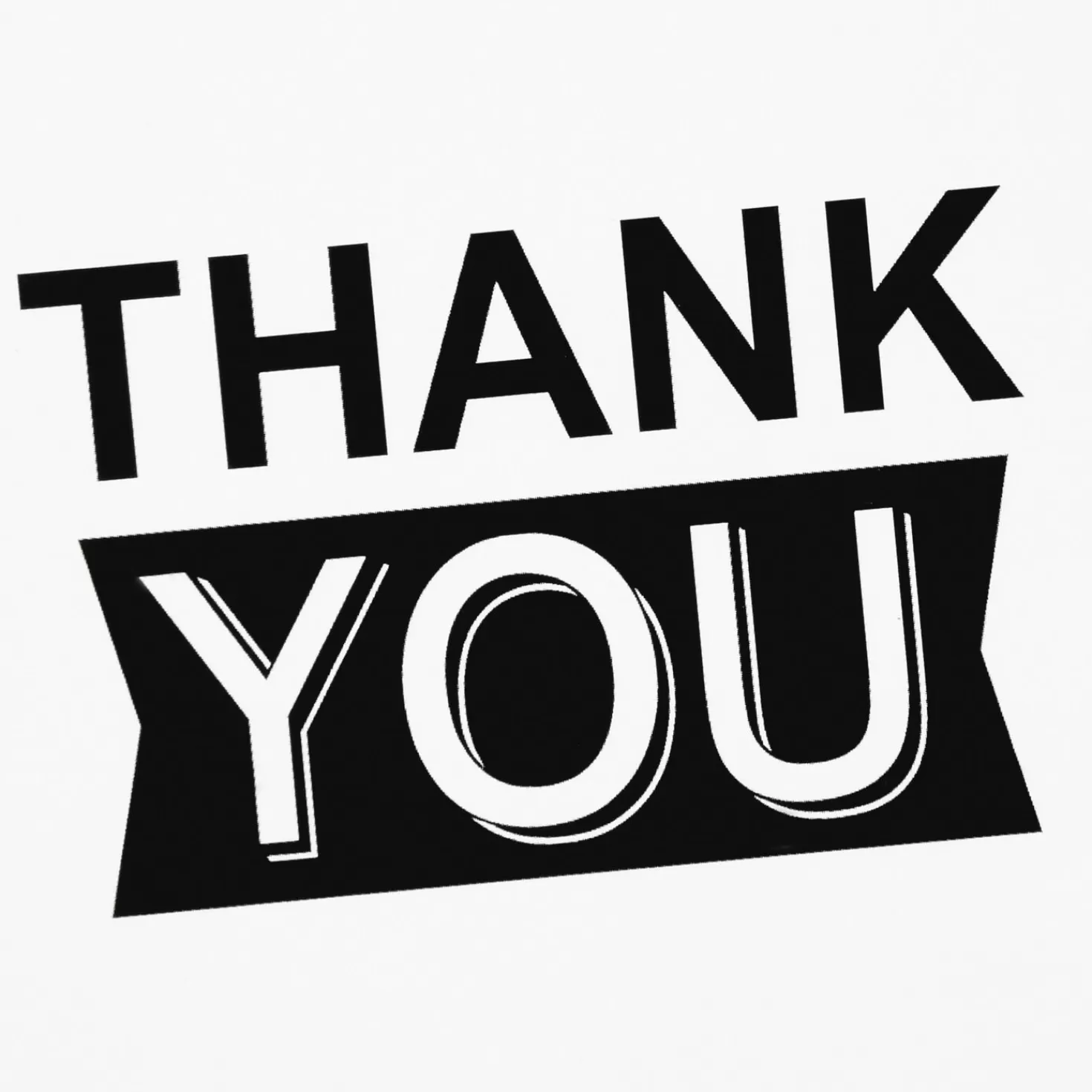 Store Black-And-White Assorted Blank Thank-You Notes, Pack Of 48 Thank You