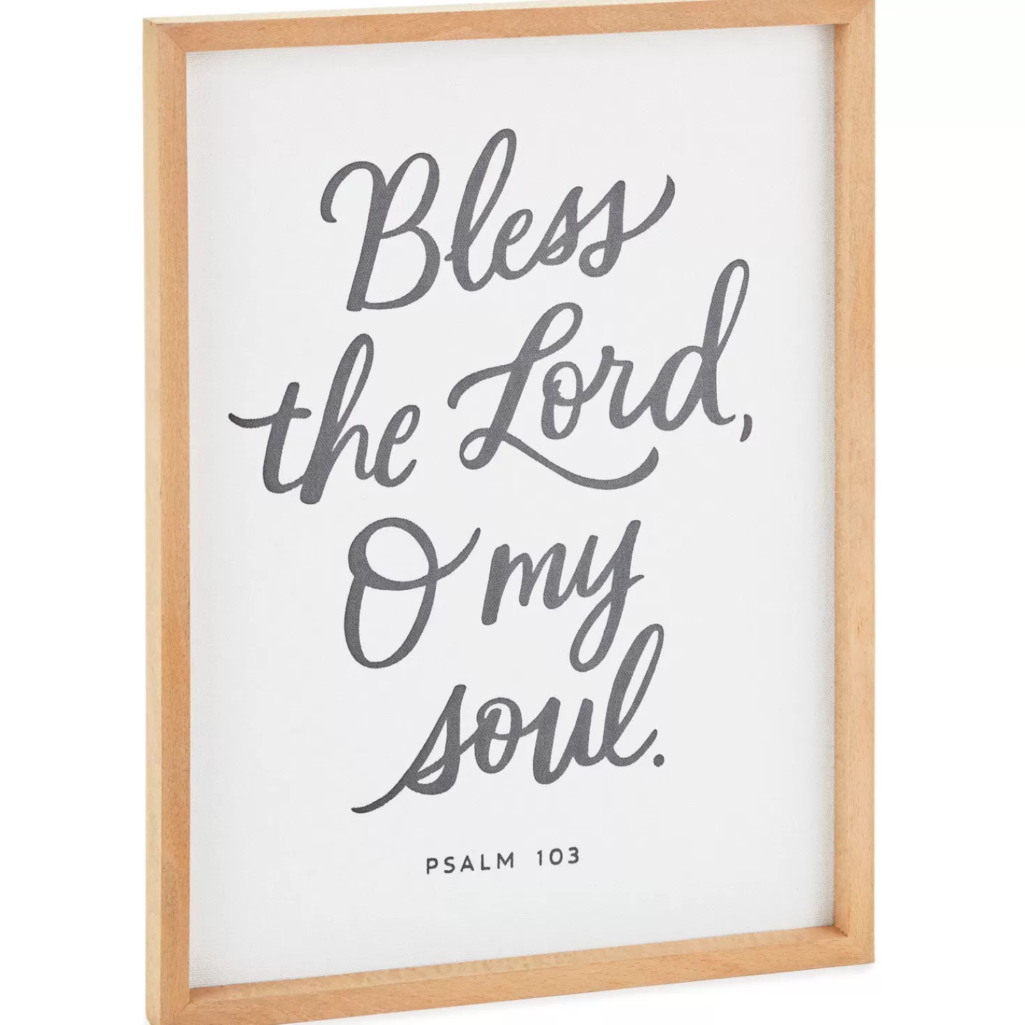Fashion Bless The Lord, O My Soul Wooden Quote Sign, 12X16 Encouragement