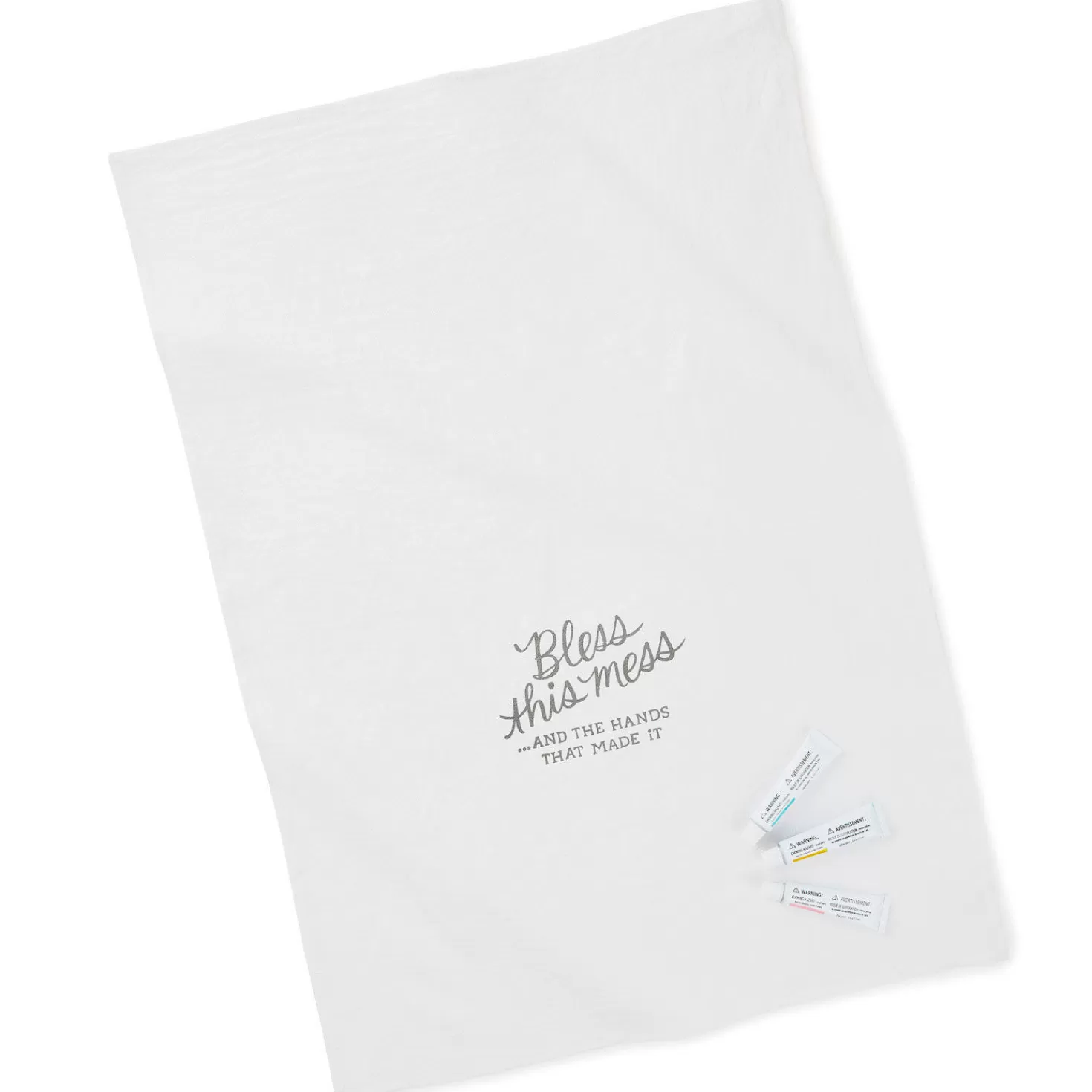 Baby>Hallmark Bless This Mess Tea Towel Handprint Kit