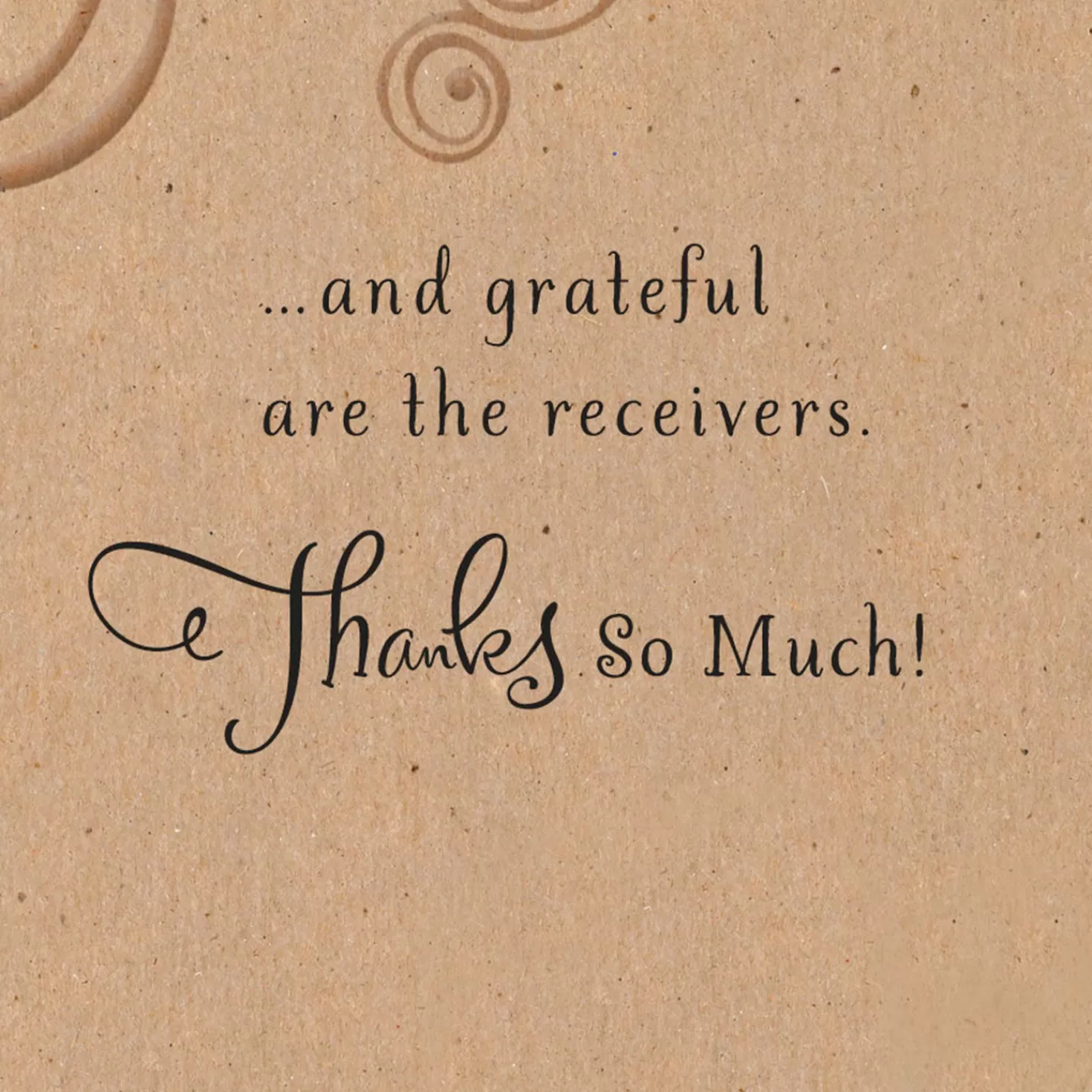 Outlet Blessed And Grateful Religious Thank-You Card Thank You