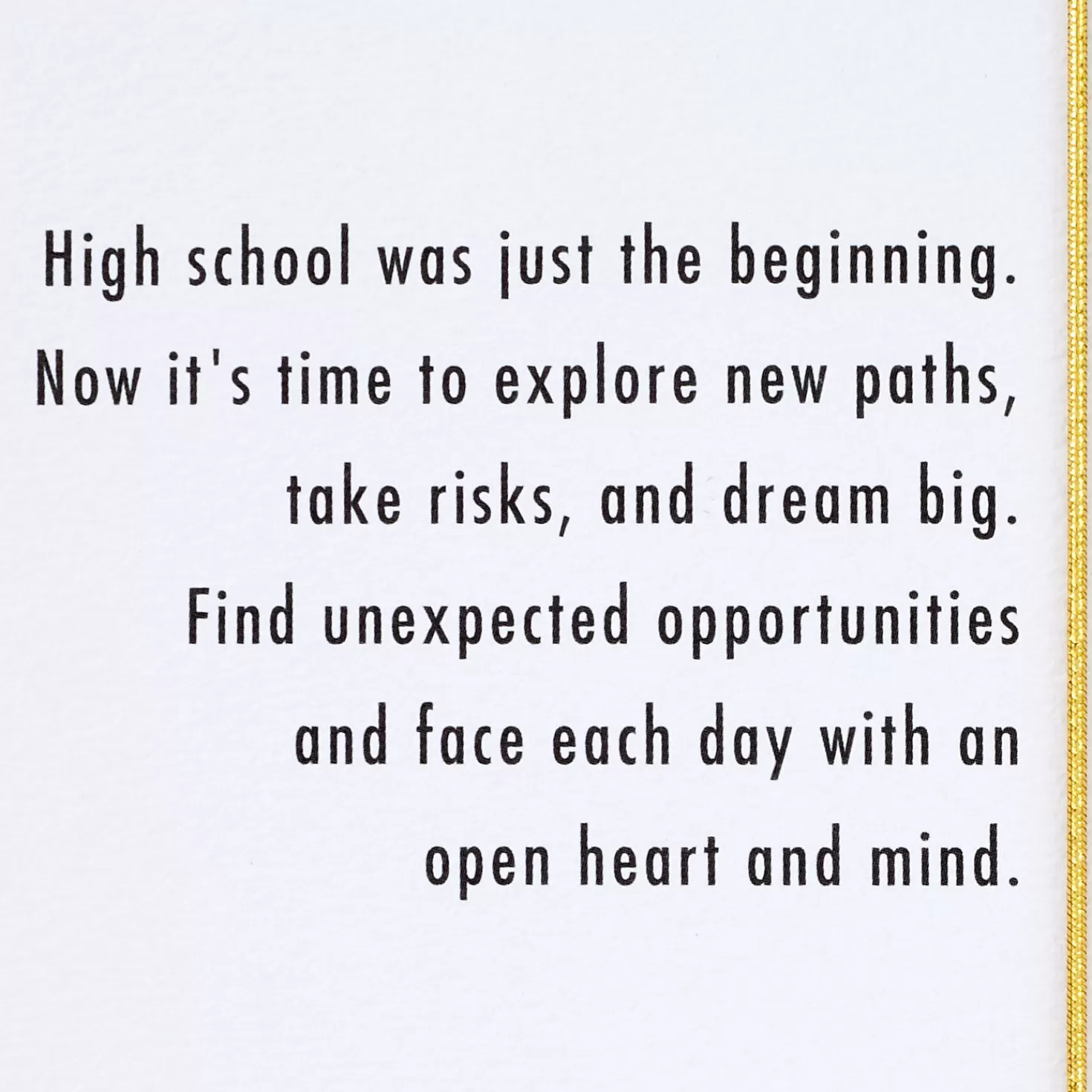Flash Sale Bold, Brave, Brilliant High School Graduation Card Graduation