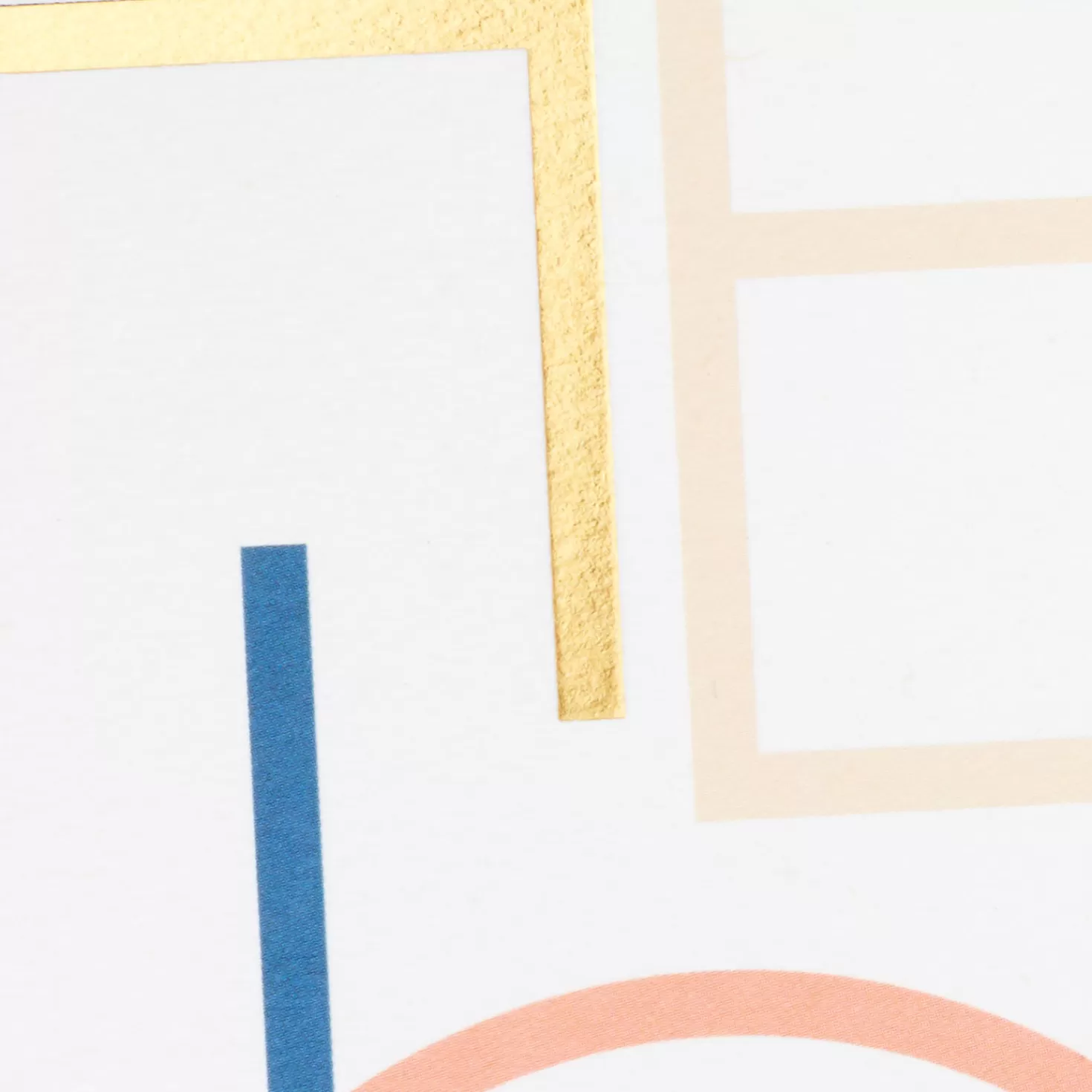 Store Bold Colorful Lettering Blank Hello Card Encouragement