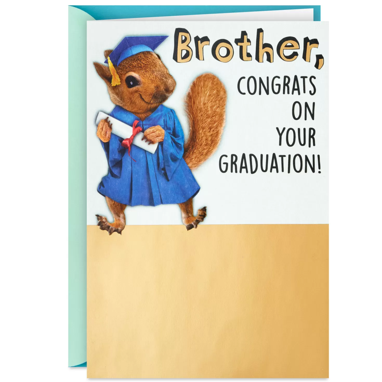 Flash Sale Brother, Go A Little Nuts Funny Graduation Card Graduation