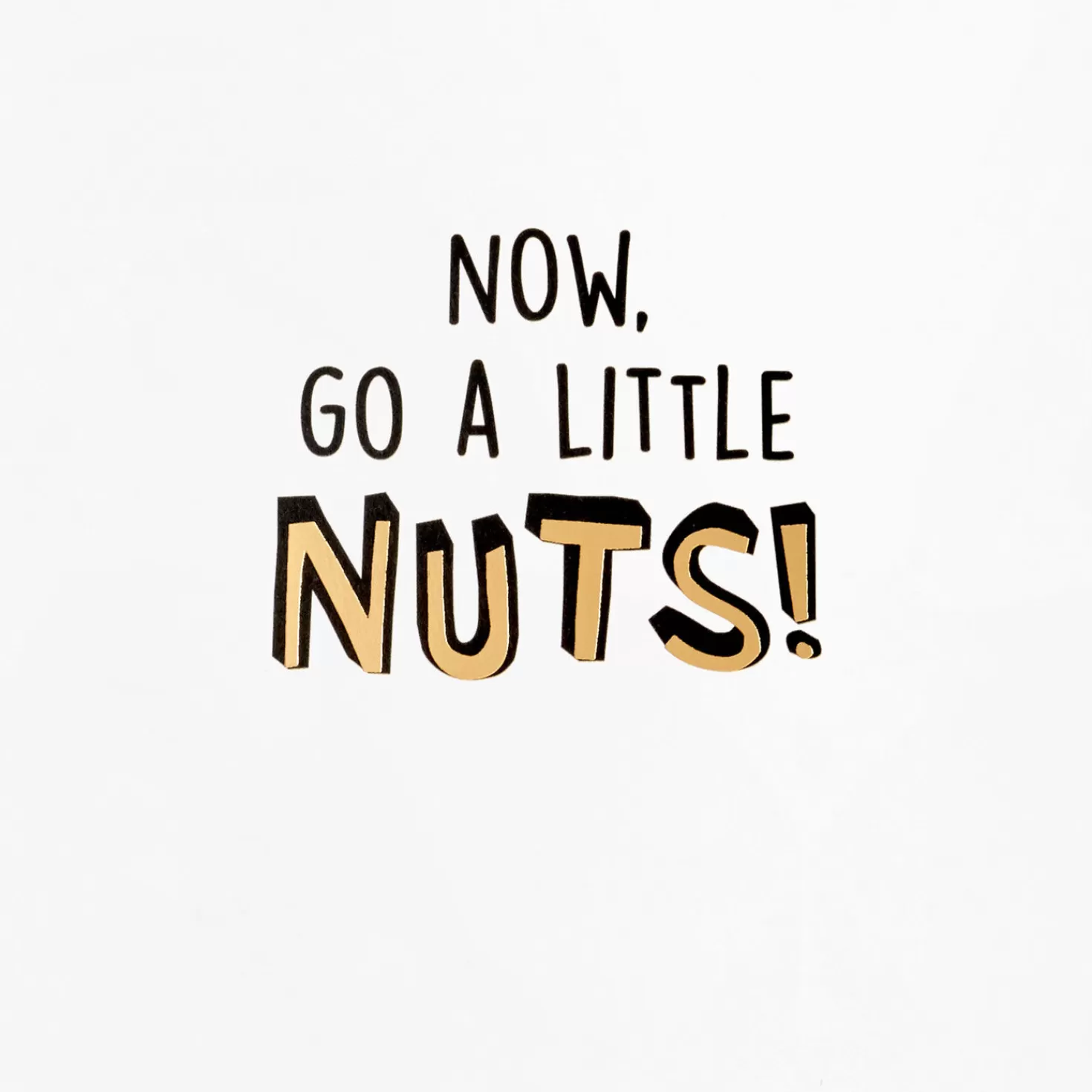 Flash Sale Brother, Go A Little Nuts Funny Graduation Card Graduation
