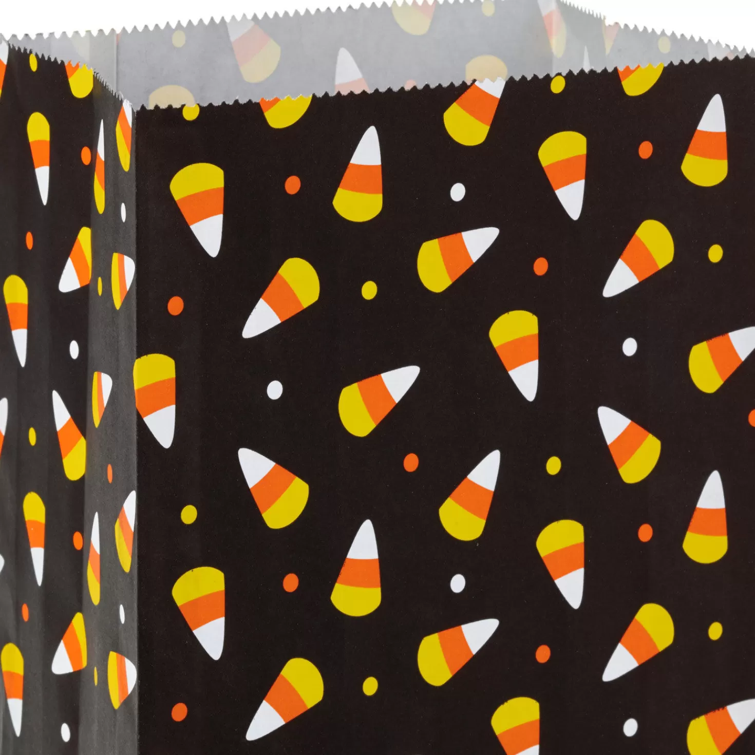 Halloween (10/31)>Hallmark Candy Corn 15-Pack Halloween Paper Goodie Bags