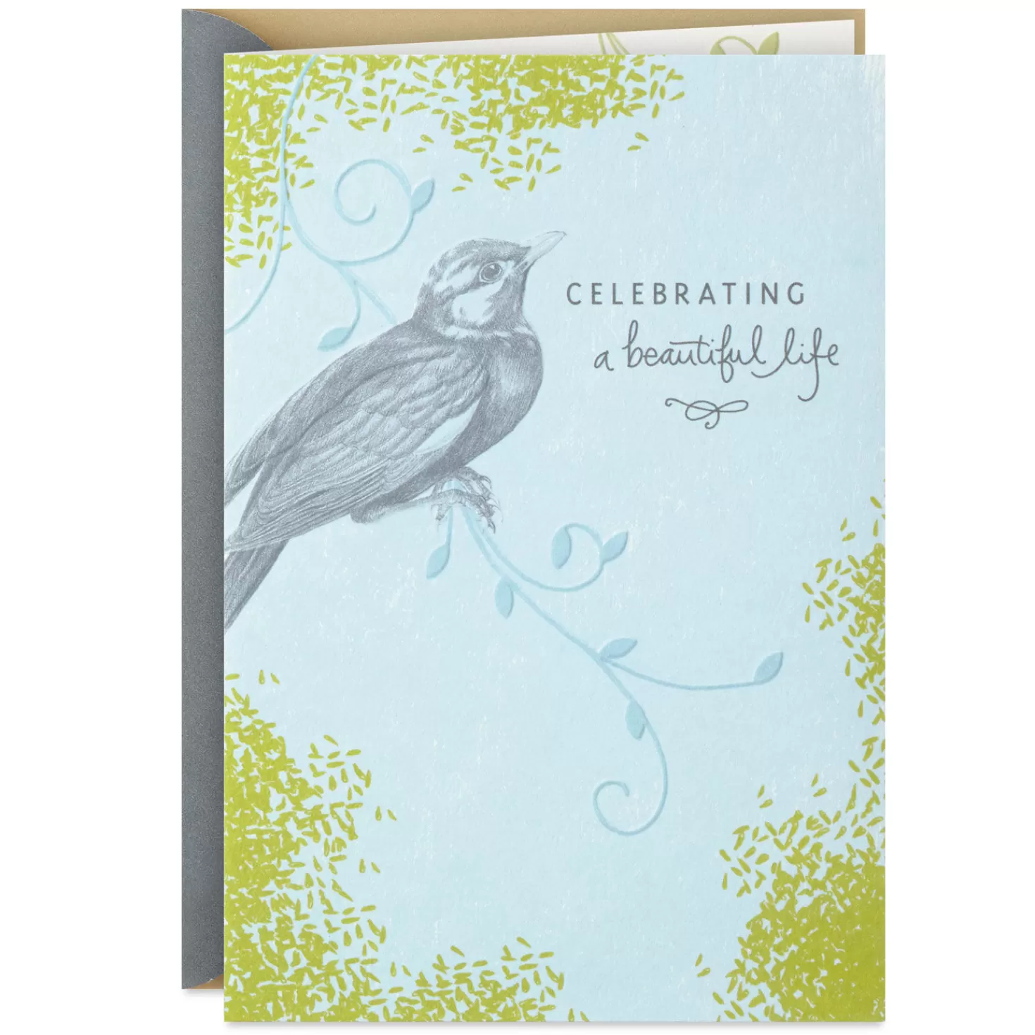Online Celebrating A Beautiful Life Sympathy Card Sympathy