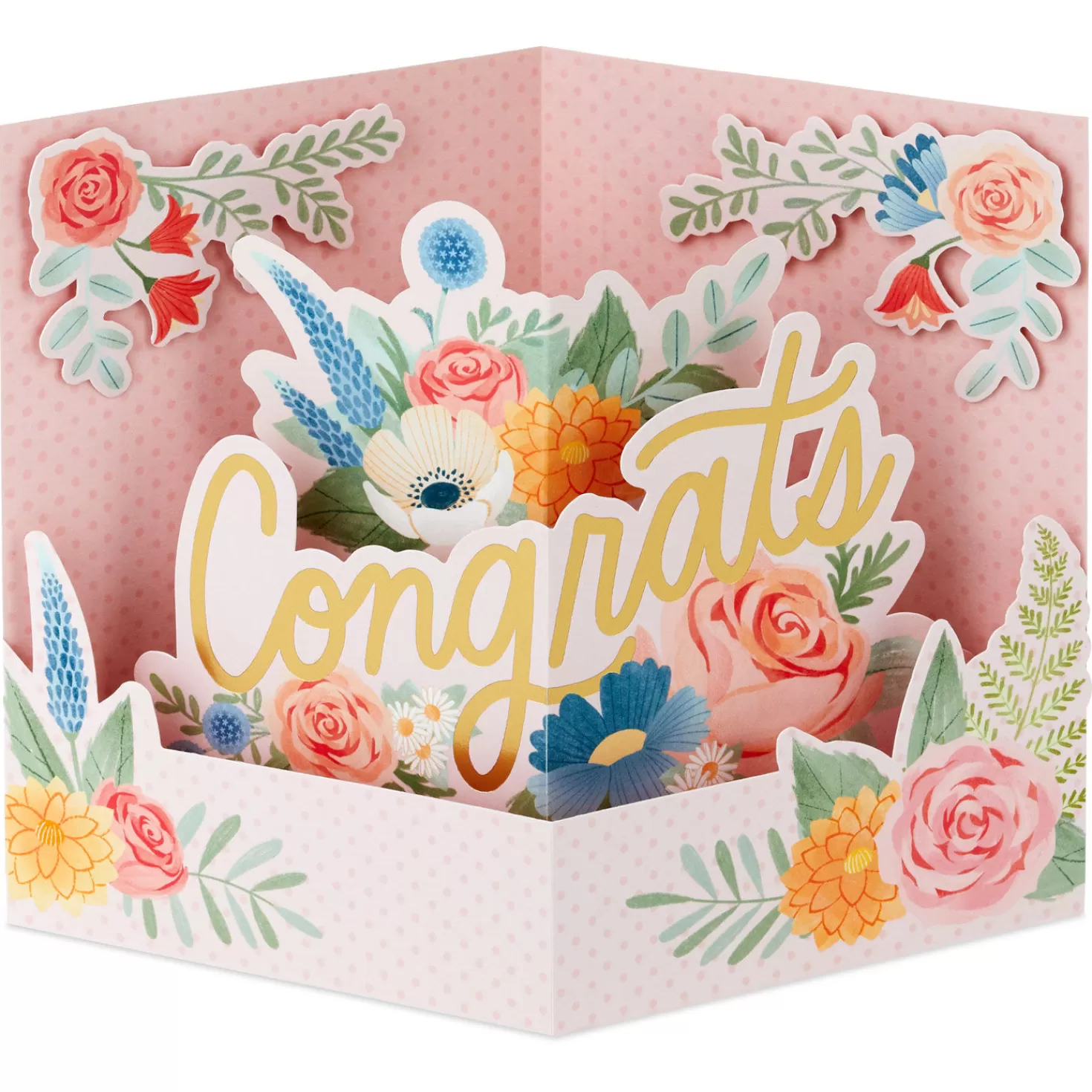 Clearance Celebrating Your Love 3D Pop-Up Wedding Card Wedding