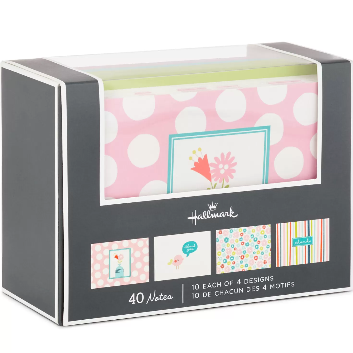Flash Sale Cheery Assorted Thank-You And Blank Note Cards, Box Of 40 Thank You