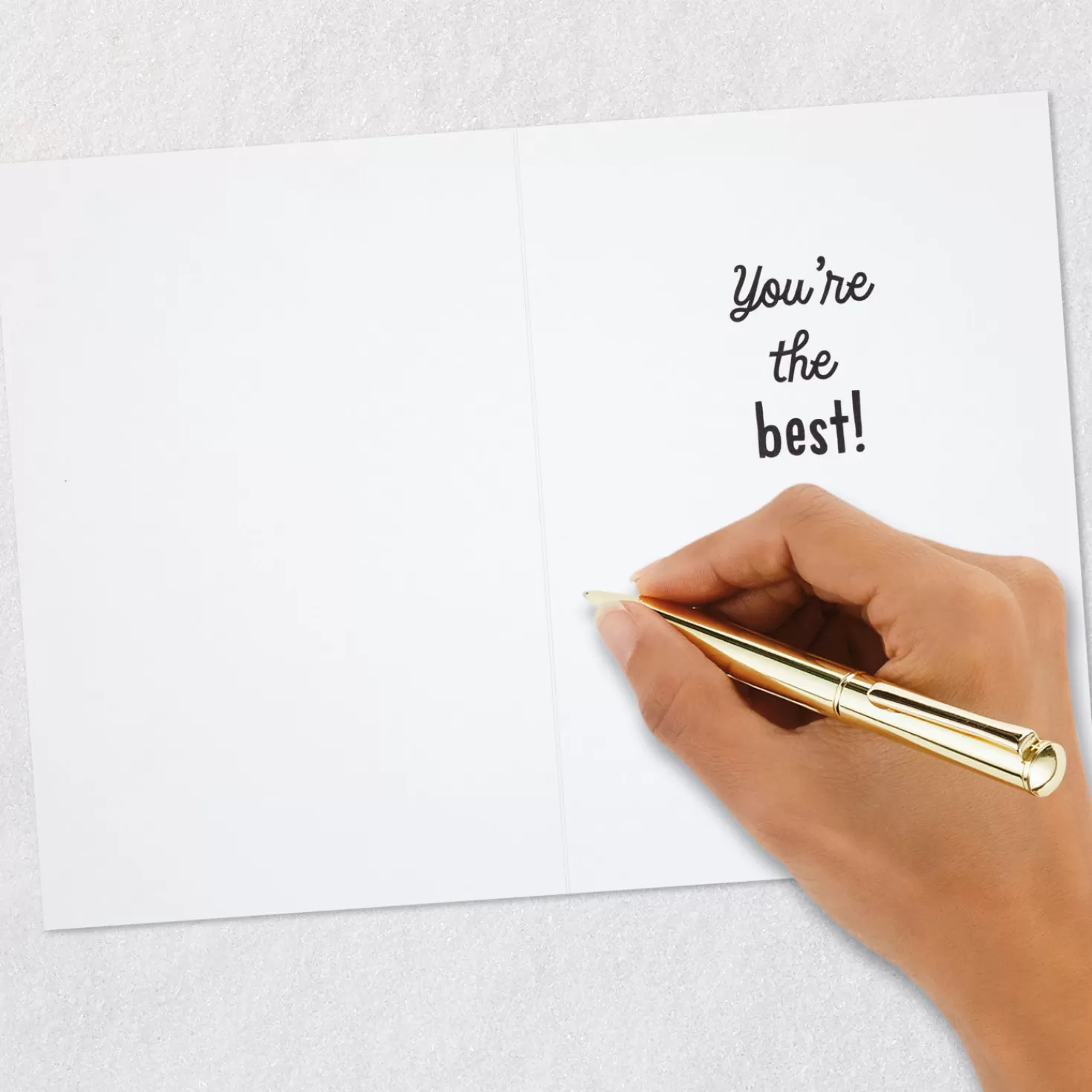 Hot Color Block Thank-You Cards, Pack Of 10 Thank You