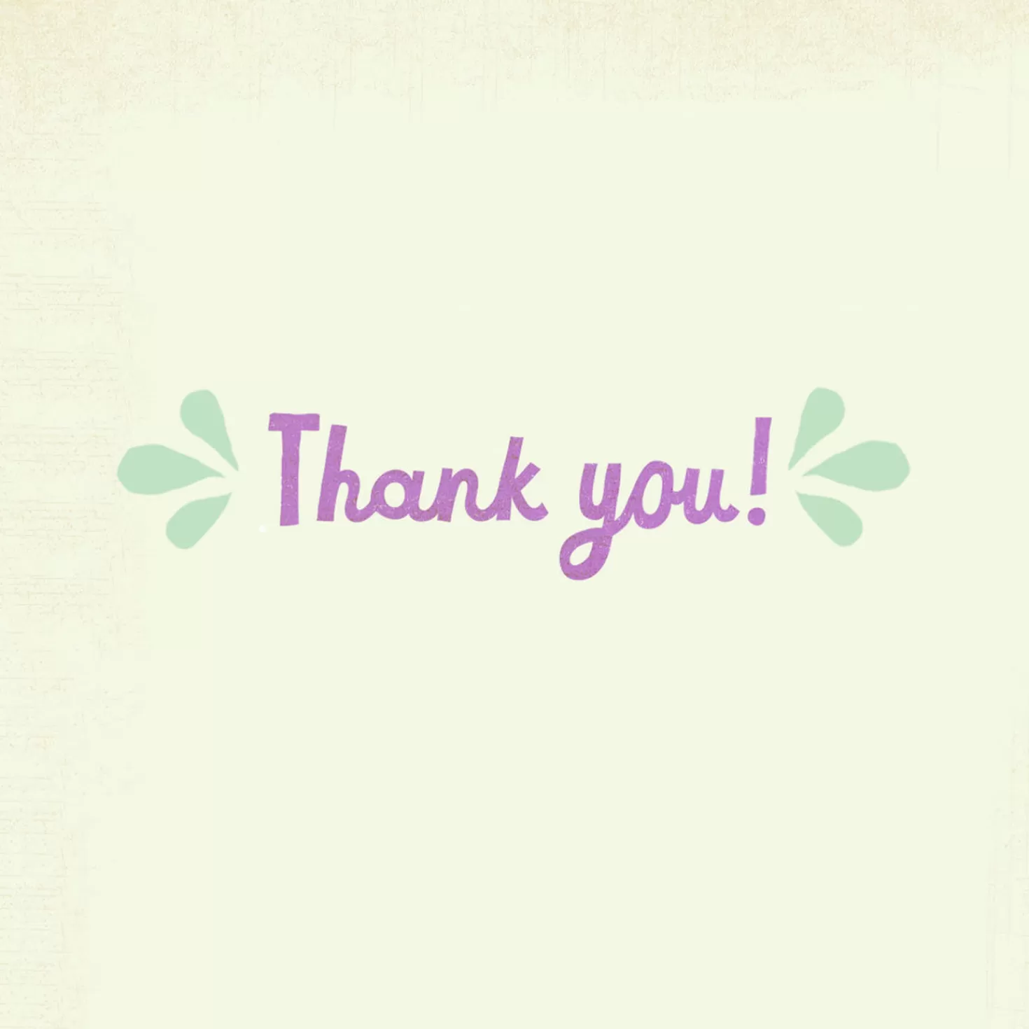 Best Sale Colorful Letters Simply Said Thank-You Card Thank You