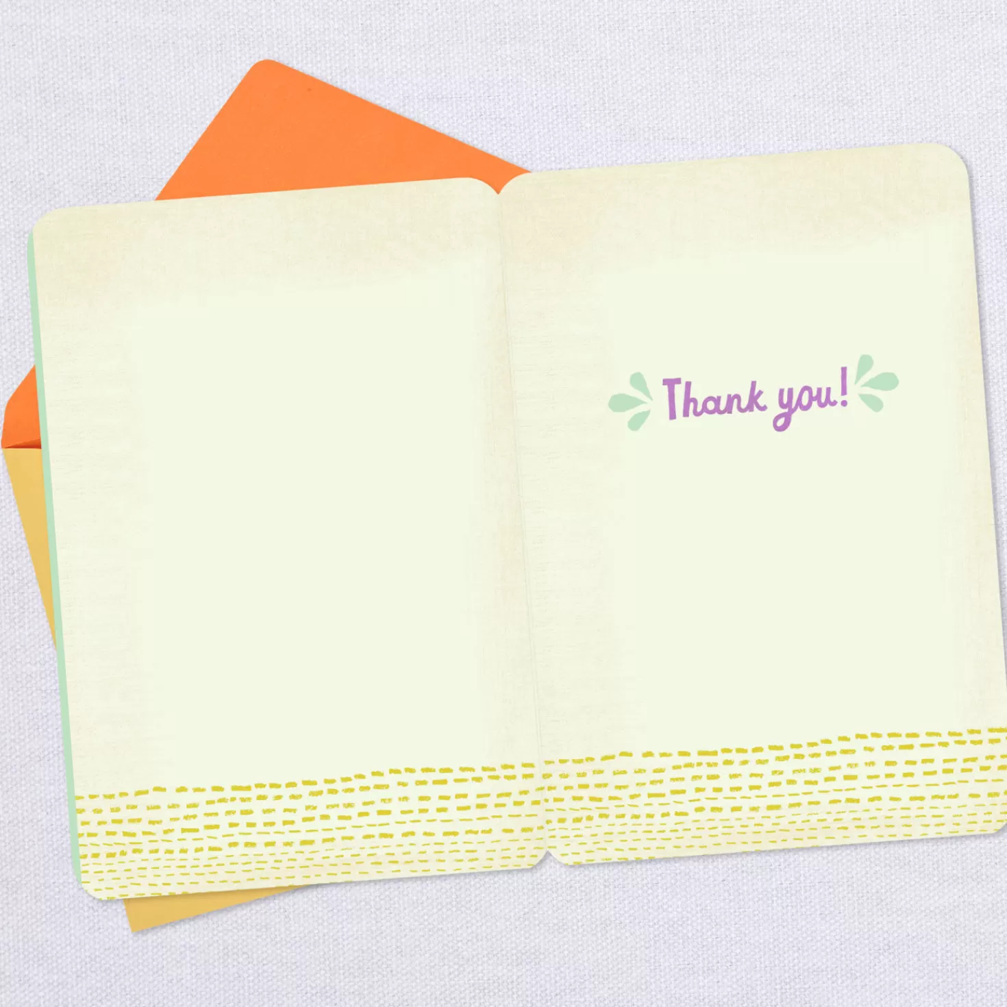 Best Sale Colorful Letters Simply Said Thank-You Card Thank You