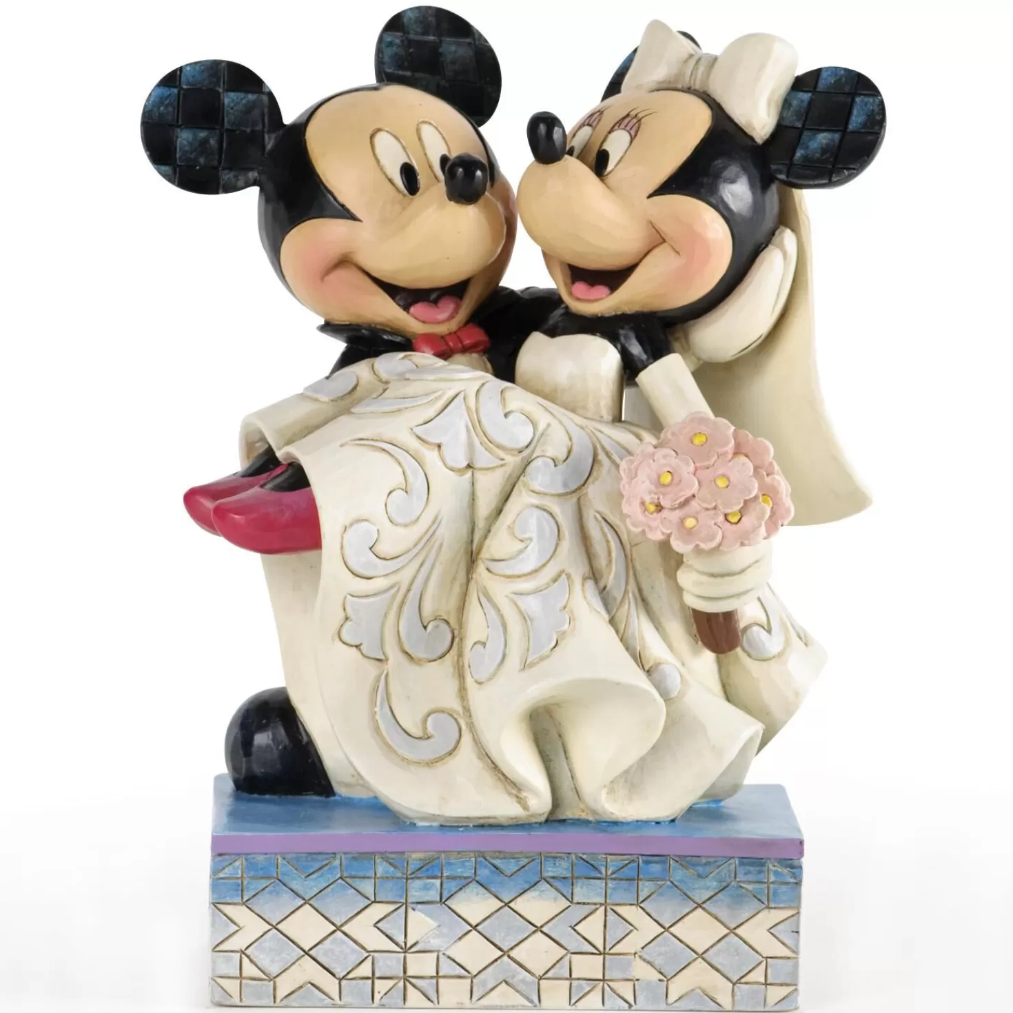 New Congratulations, Mickey & Minnie Wedding Figurine Wedding