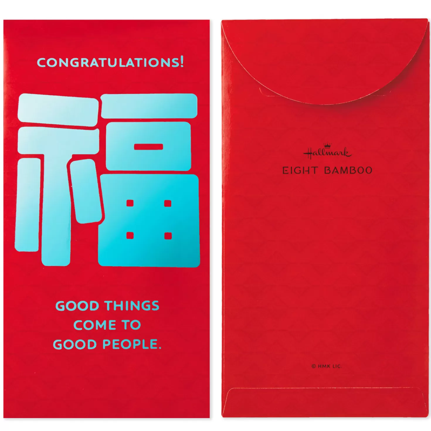 Hot Congratulations Red Lai See Envelopes, Pack Of 8 Congratulations
