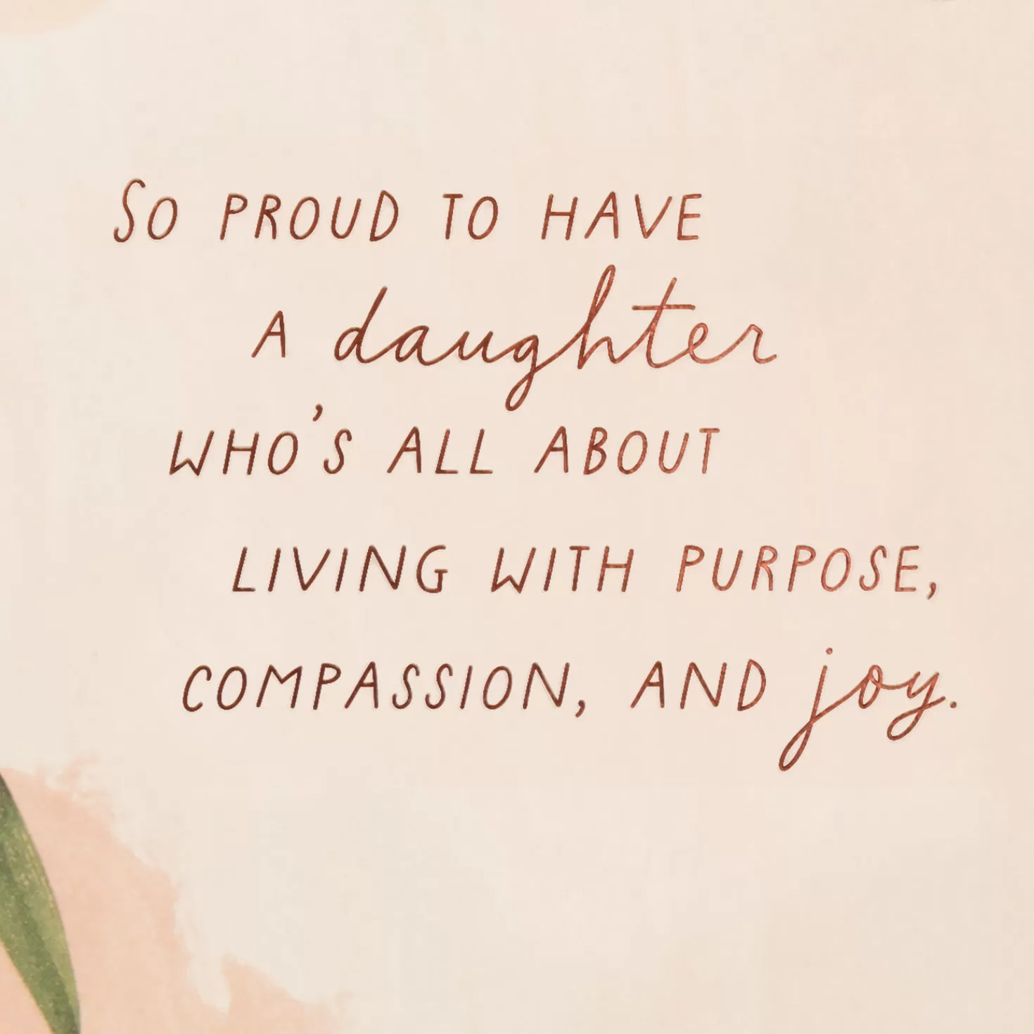 Birthday>Hallmark Daughter, God Made You Strong And Good-Hearted Birthday Card From Us