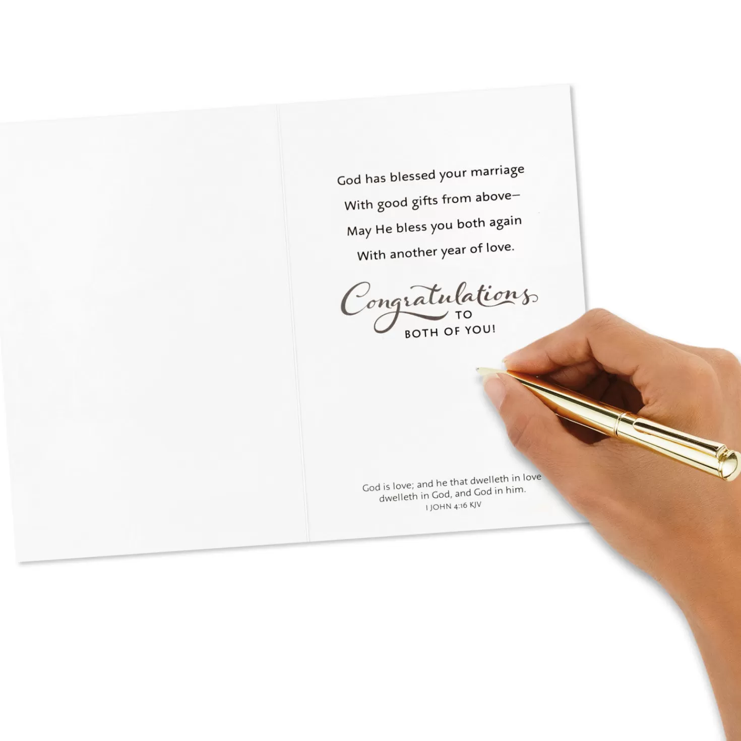 Anniversary>Hallmark Dayspring Floral Assorted Religious Anniversary Cards, Box Of 12