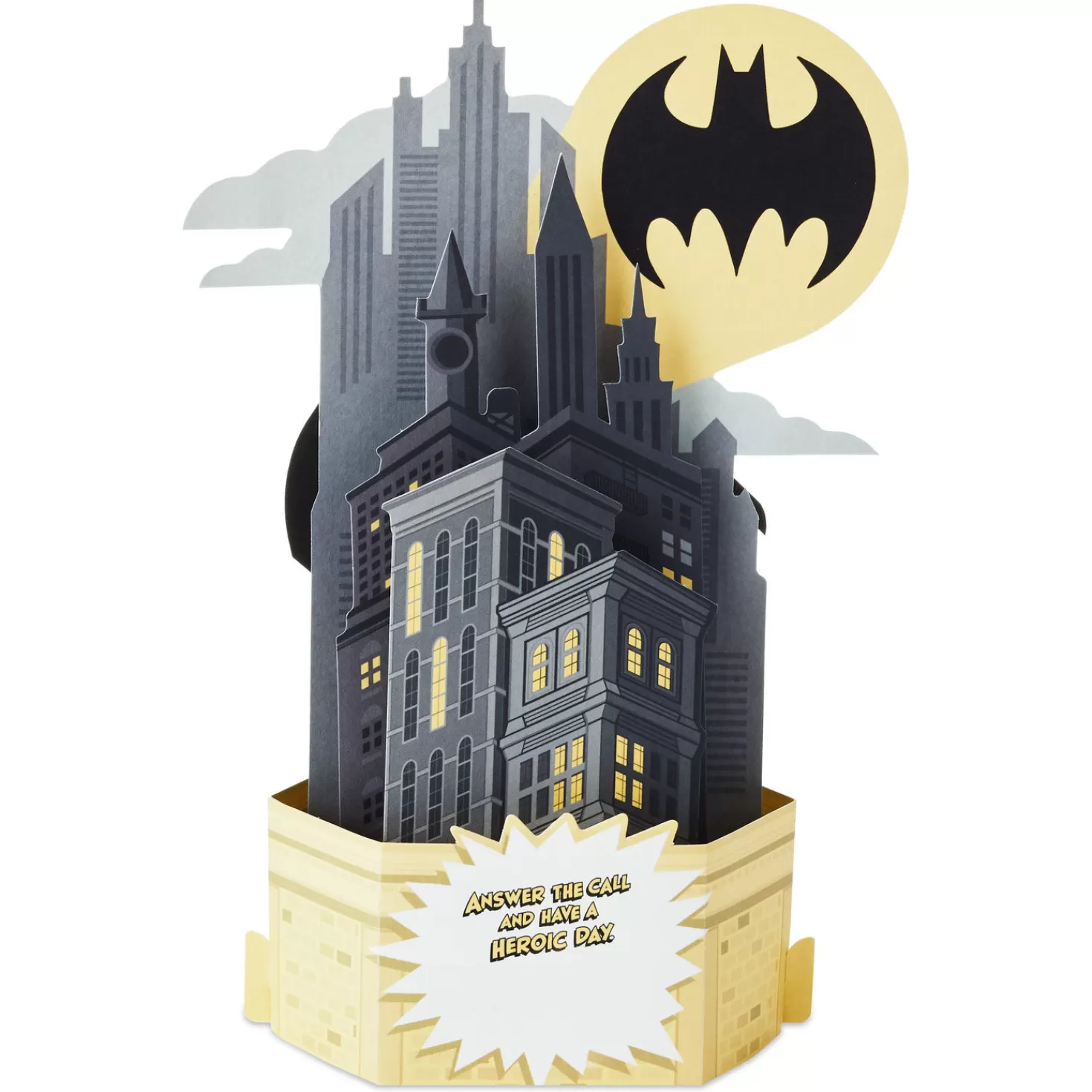 Online Dc™ Batman™ Have A Heroic Day 3D Pop-Up Card Encouragement