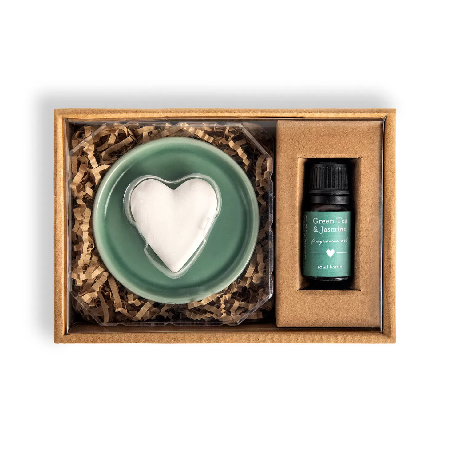 Store Demdaco Heart Diffuser Stone With Fragrance Oil And Tray Encouragement