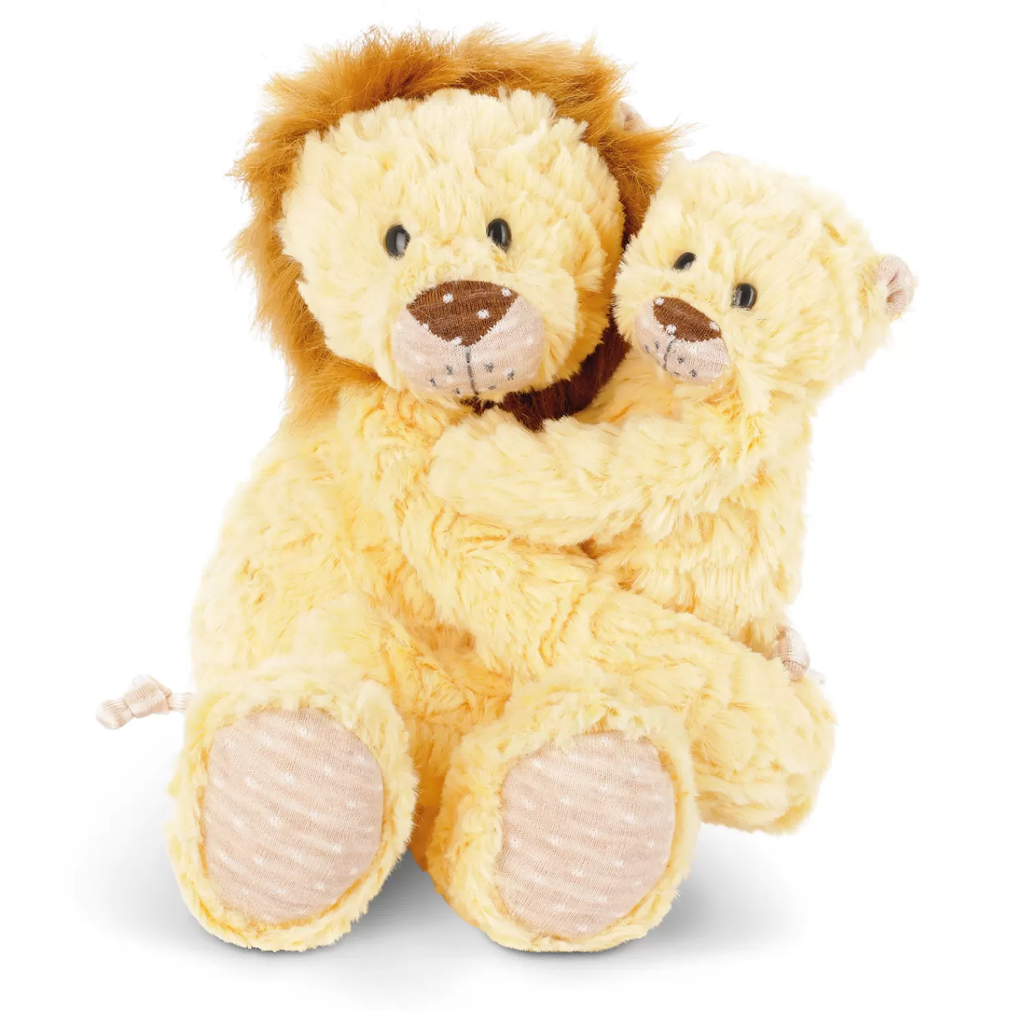 Baby>Hallmark Demdaco Magnetic Lion & Baby Lion Plush