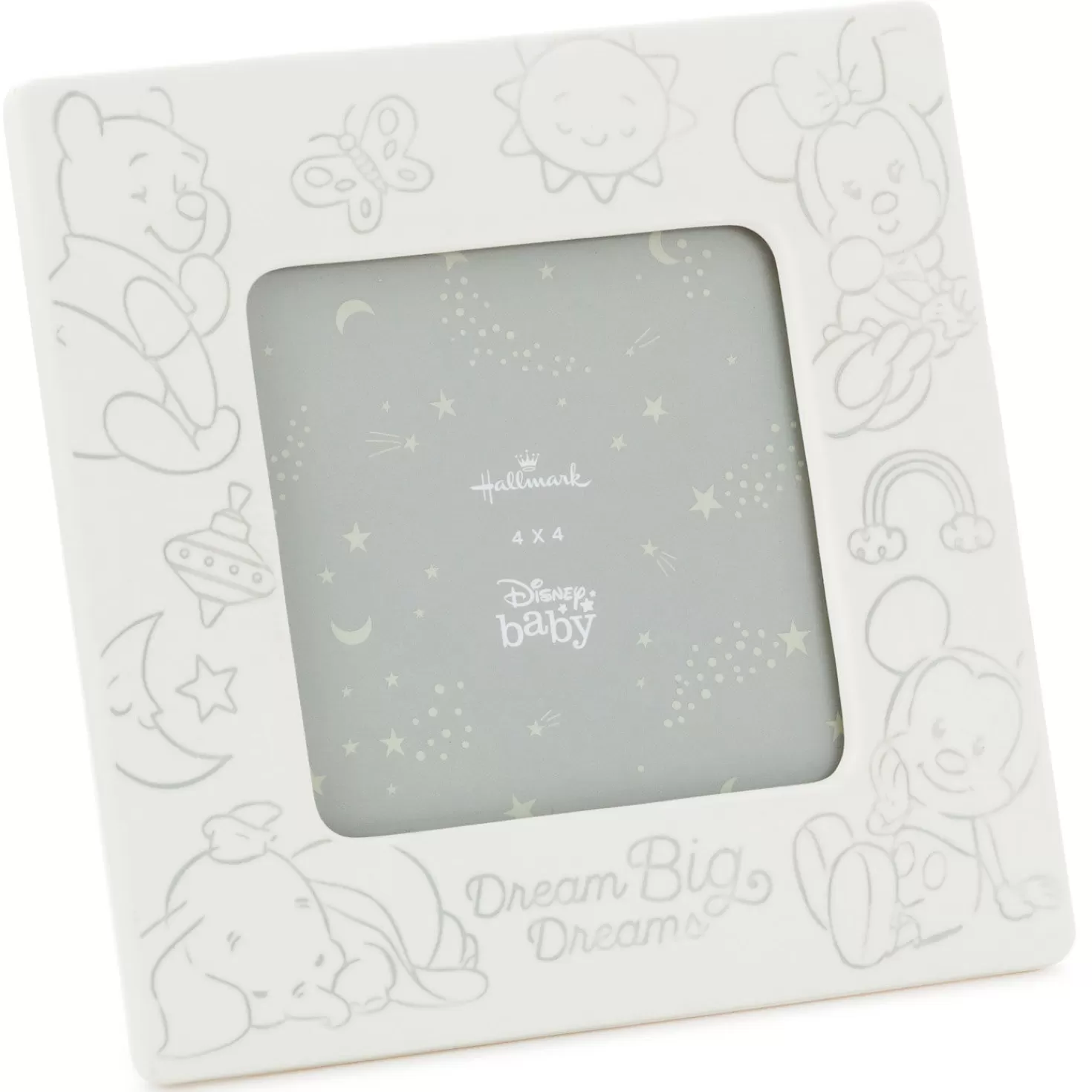 Baby>Hallmark Disney Baby Dream Big Dreams Picture Frame, 4X4