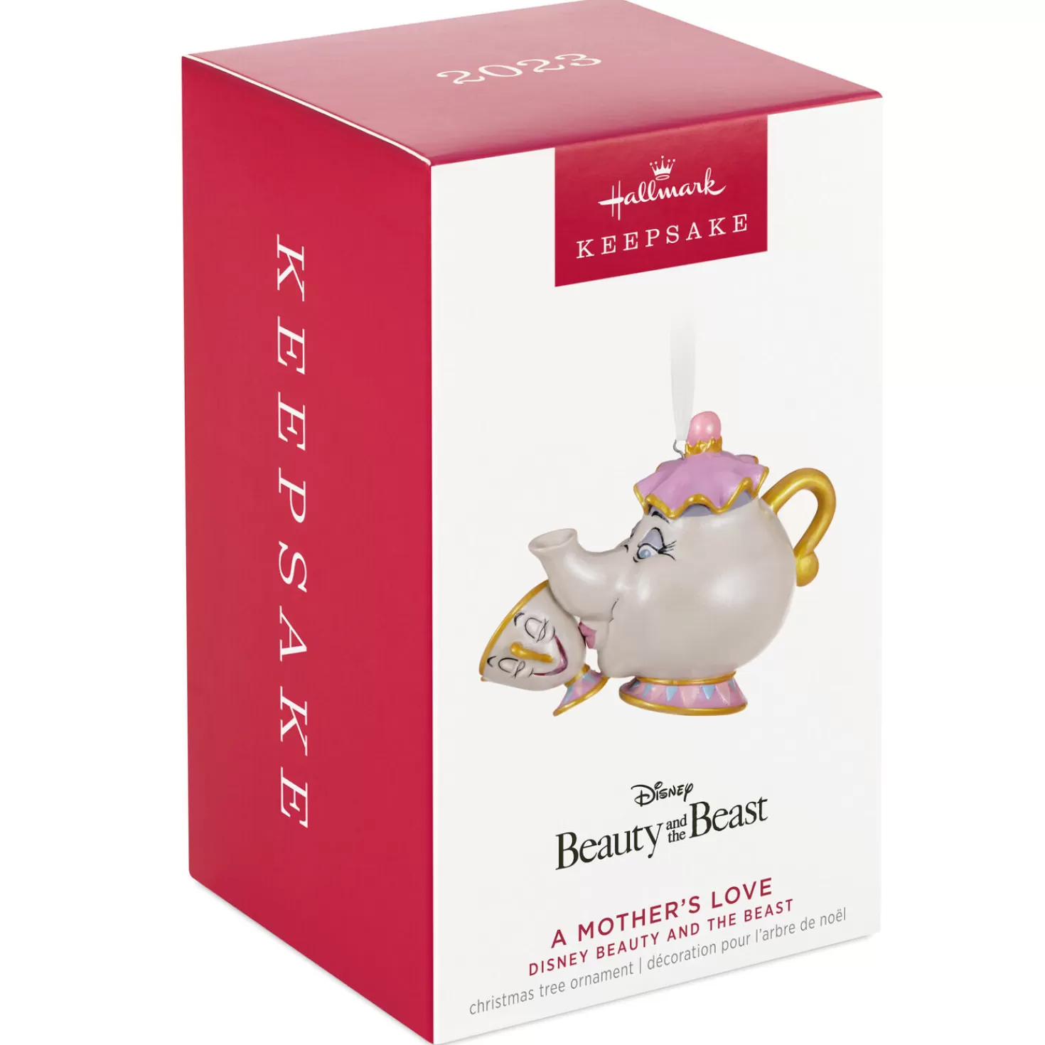Baby>Hallmark Disney Beauty And The Beast A Mother's Love Porcelain Ornament