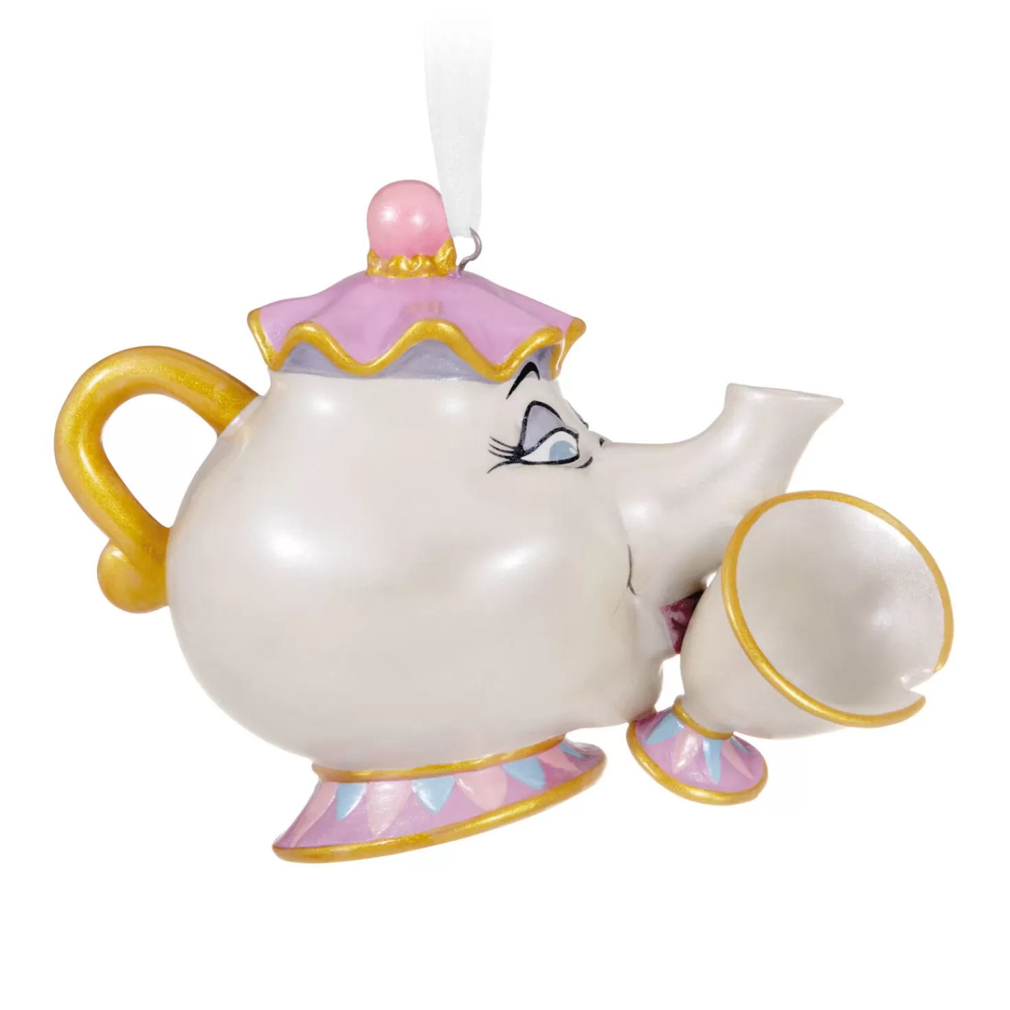 Baby>Hallmark Disney Beauty And The Beast A Mother's Love Porcelain Ornament