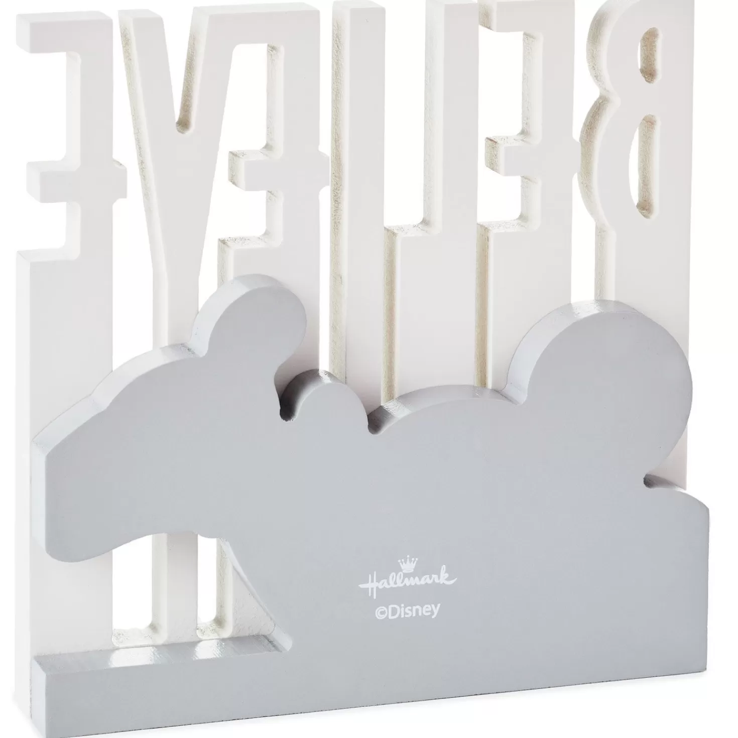 Outlet Disney Mickey Mouse Believe Wood Quote Sign, 6X6 Graduation