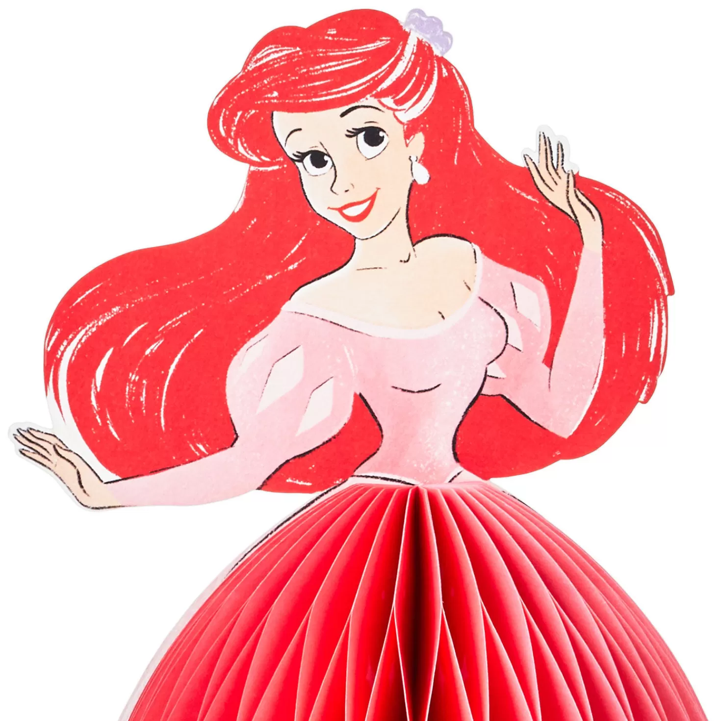 Best Disney The Little Mermaid Ariel Amazing You Honeycomb 3D Pop-Up Card Encouragement