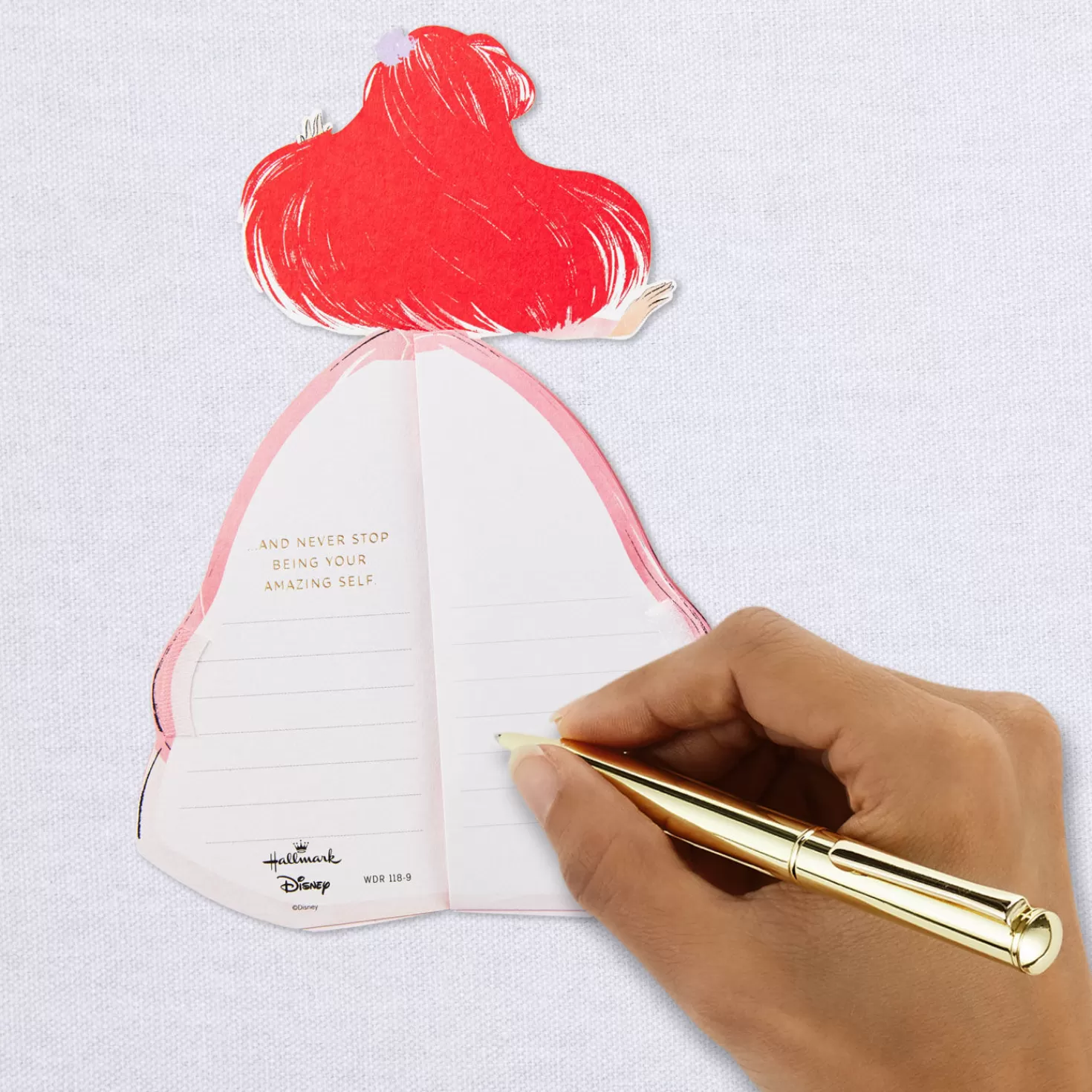 Best Disney The Little Mermaid Ariel Amazing You Honeycomb 3D Pop-Up Card Encouragement