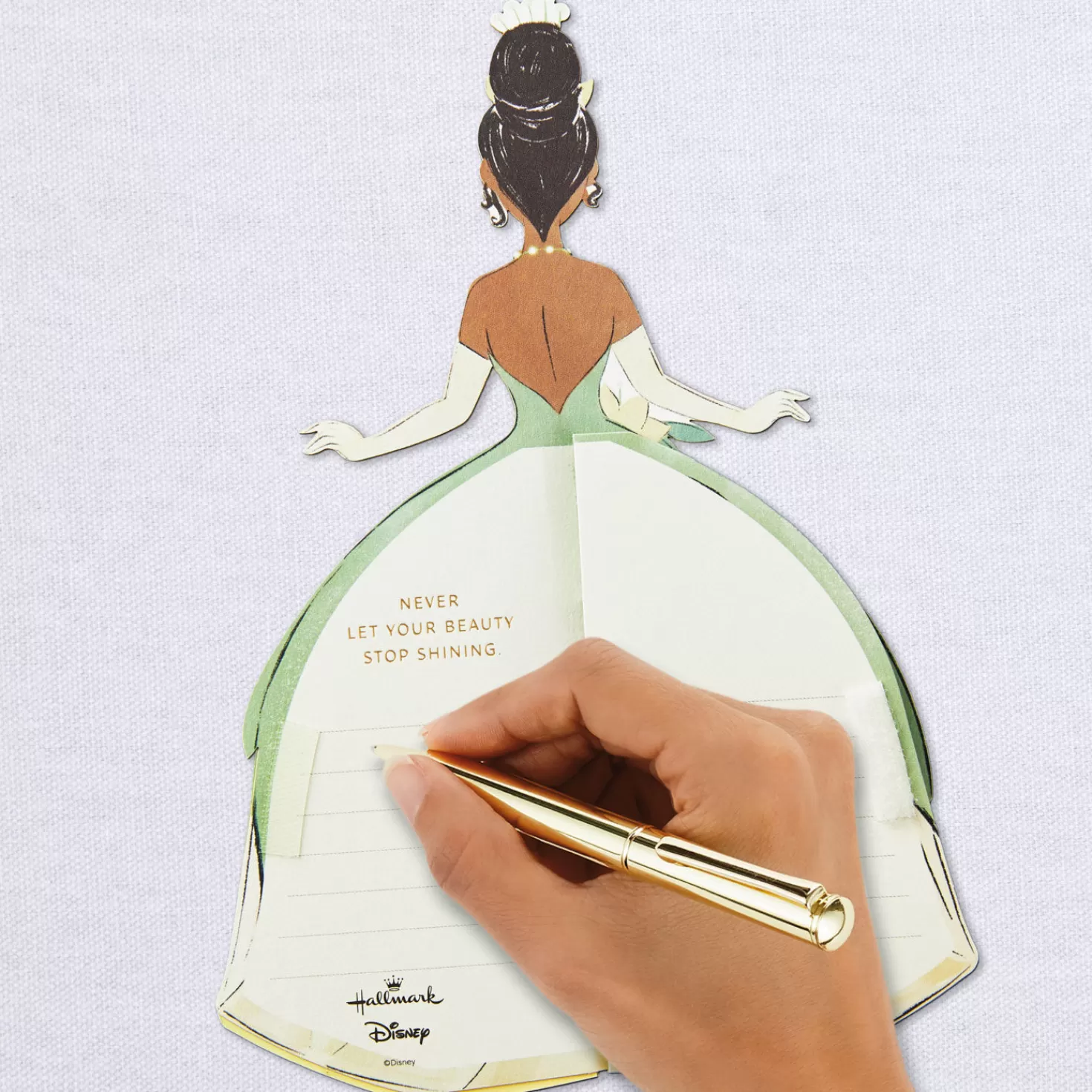 Cheap Disney The Princess And The Frog Tiana Ray Of Light Honeycomb 3D Pop-Up Card Encouragement