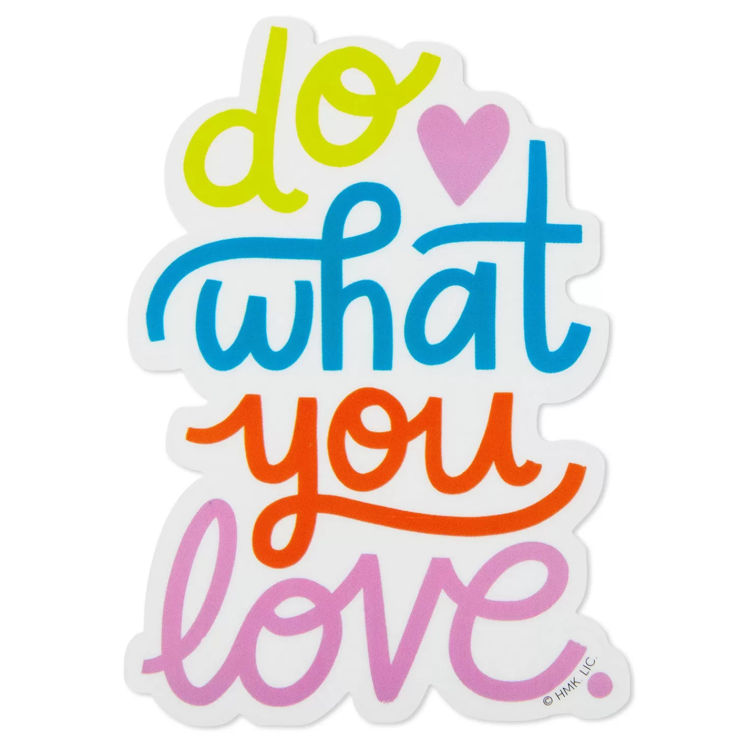 Sale Do What You Love Vinyl Decal Encouragement