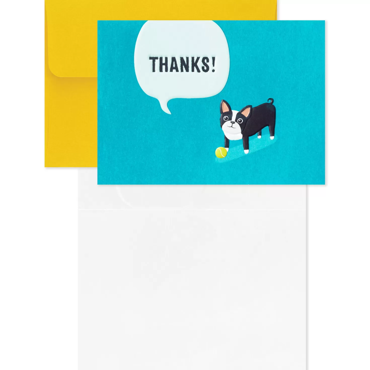 Shop Dog With Tennis Ball Boxed Blank Thank-You Notes, Pack Of 10 Thank You