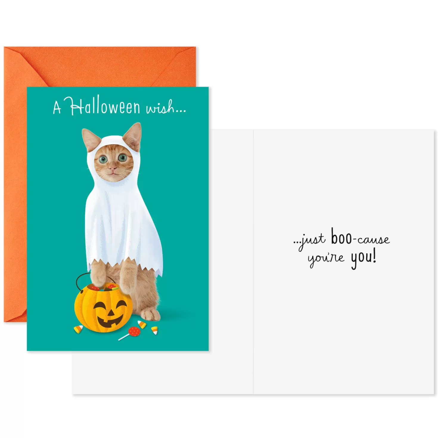 Halloween (10/31)>Hallmark Dogs And Cats In Costume Assorted Halloween Cards, Pack Of 8