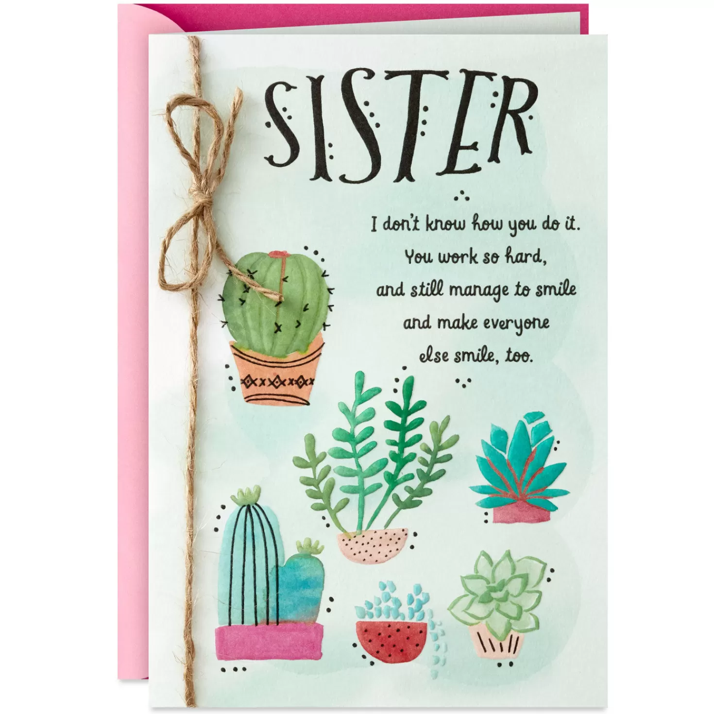 Birthday>Hallmark Don'T Know How You Do It Birthday Card For Sister